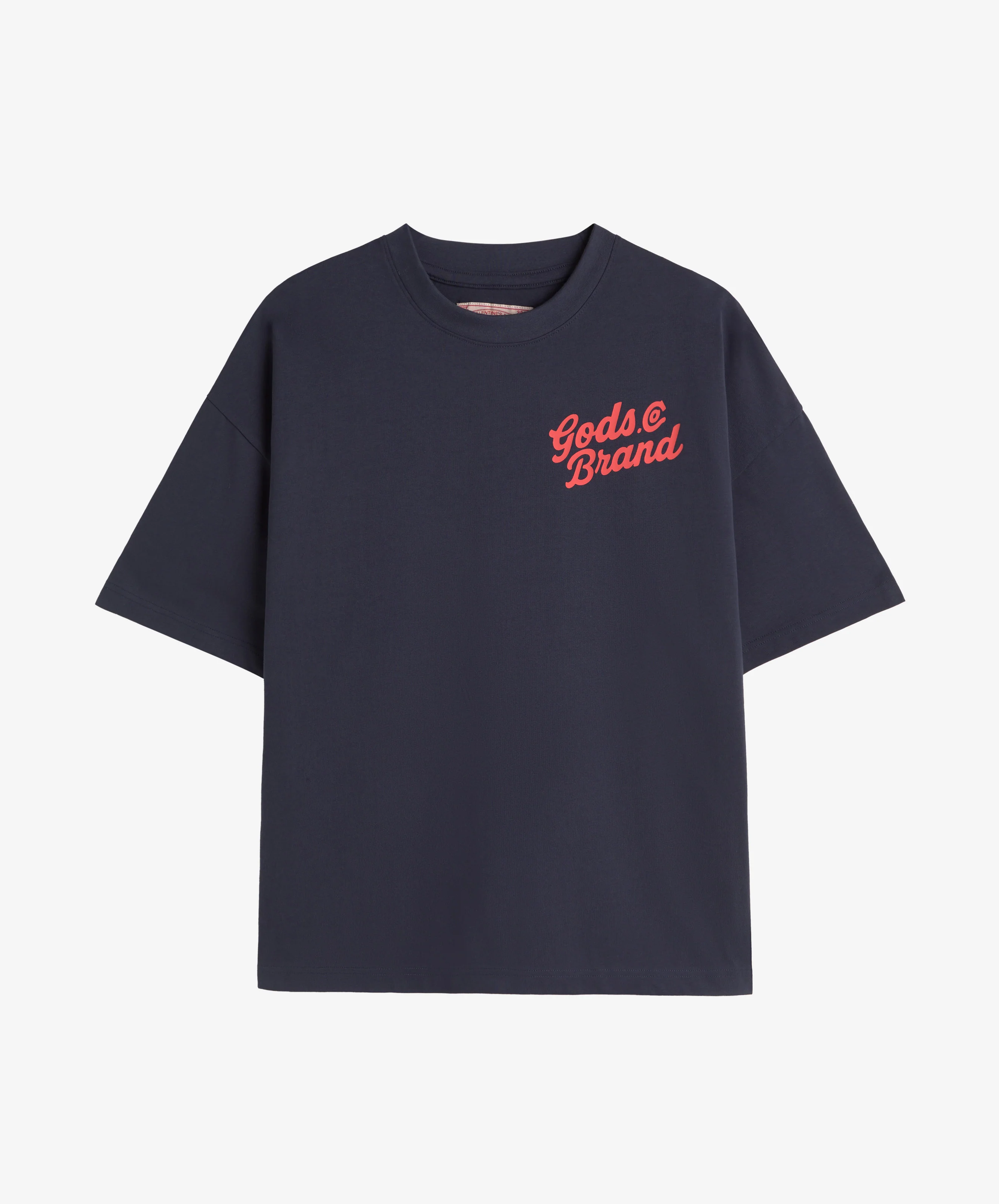 Gods Of Love Tee Navy - Image 3