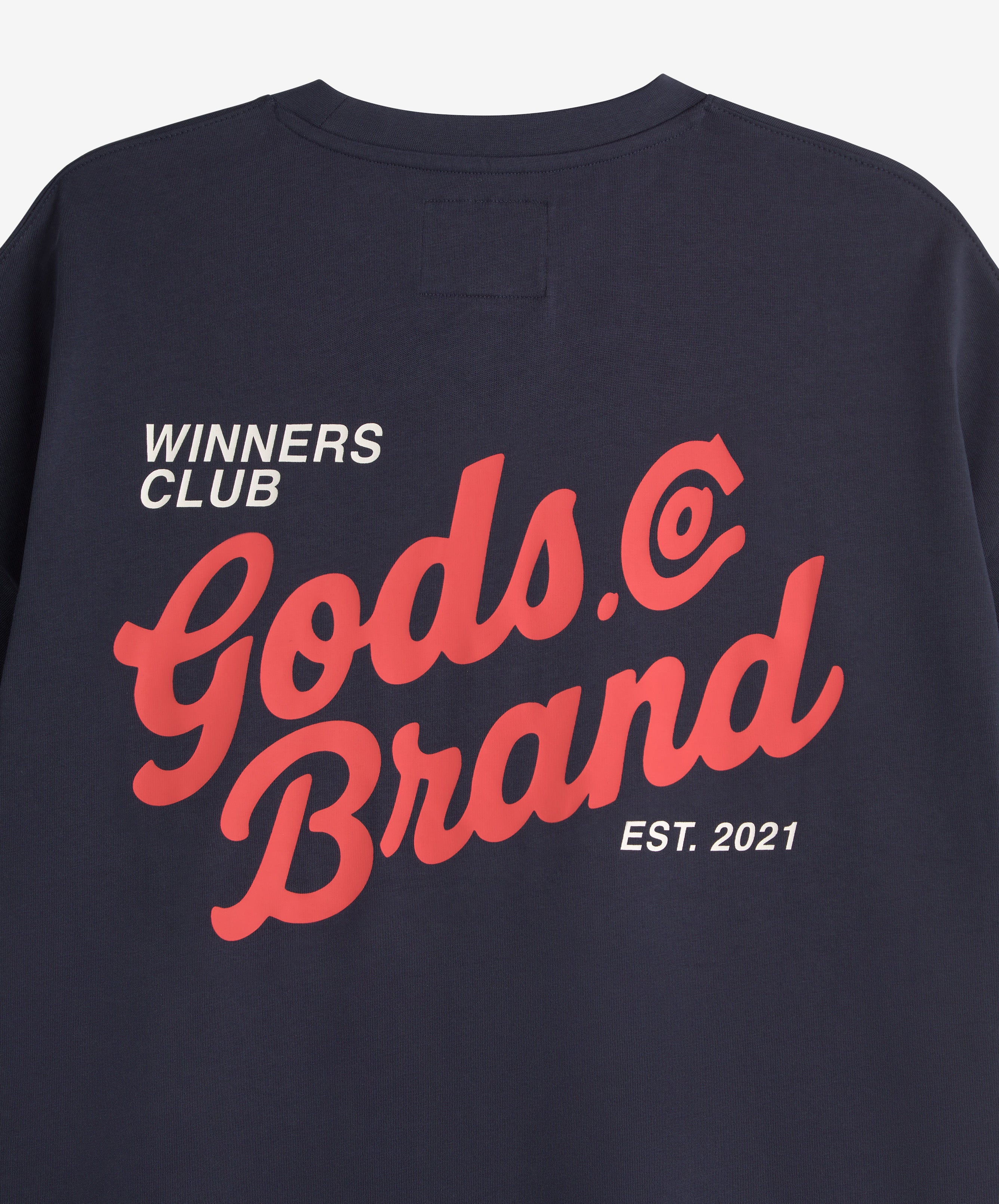 Gods Of Love Tee Navy - Image 5