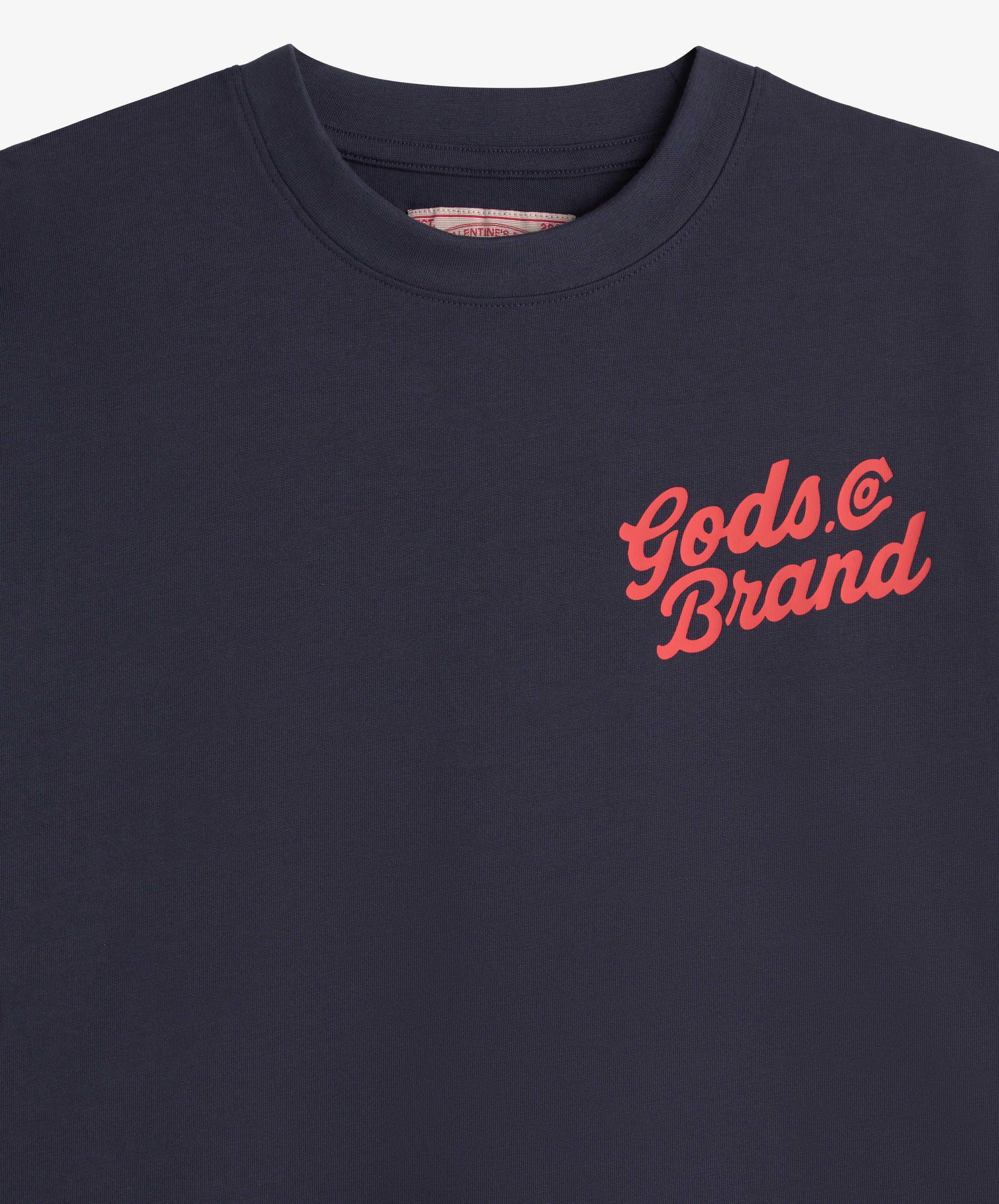 Gods Of Love Tee Navy - Image 6