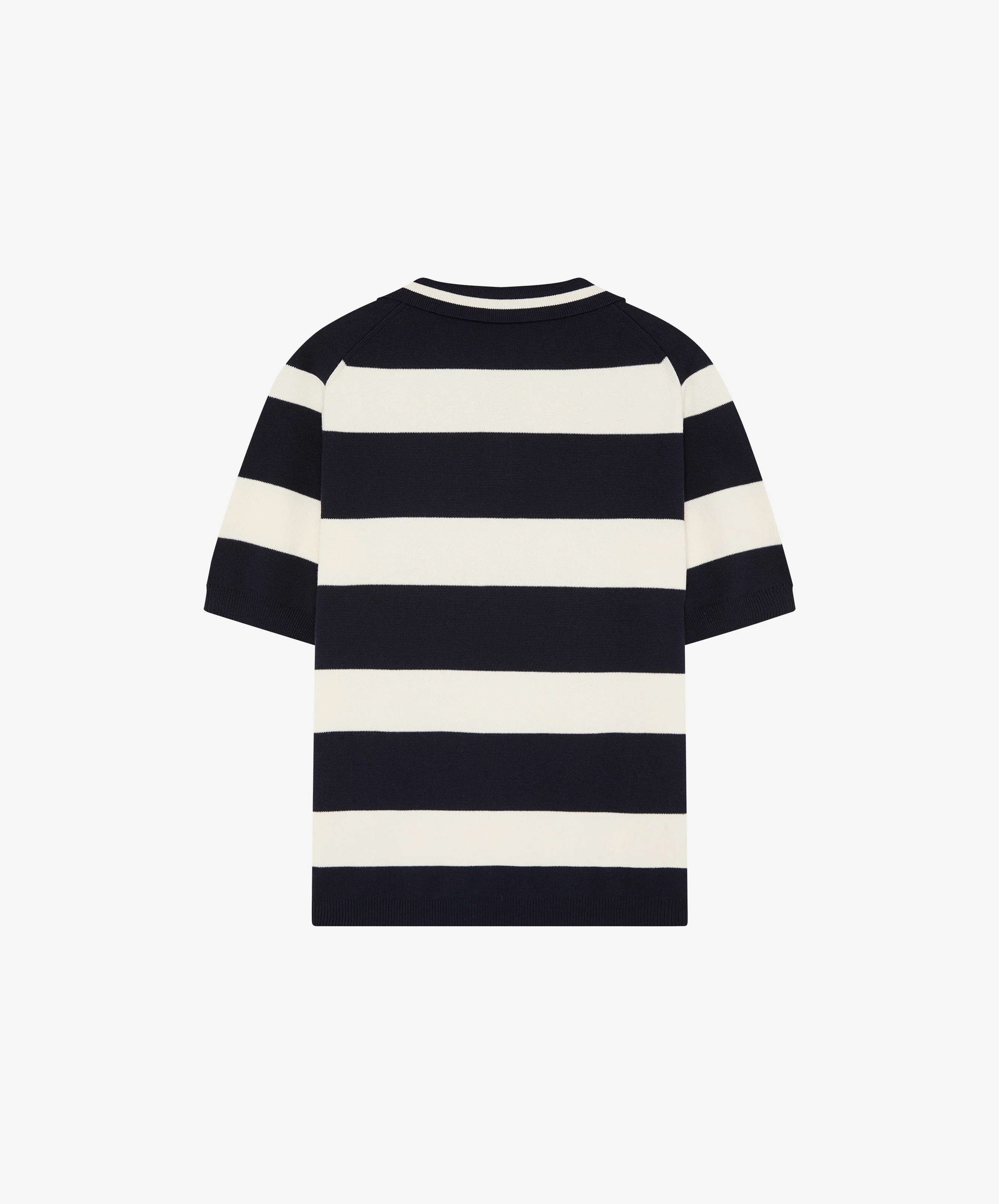 Striped Polo Navy - Image 3