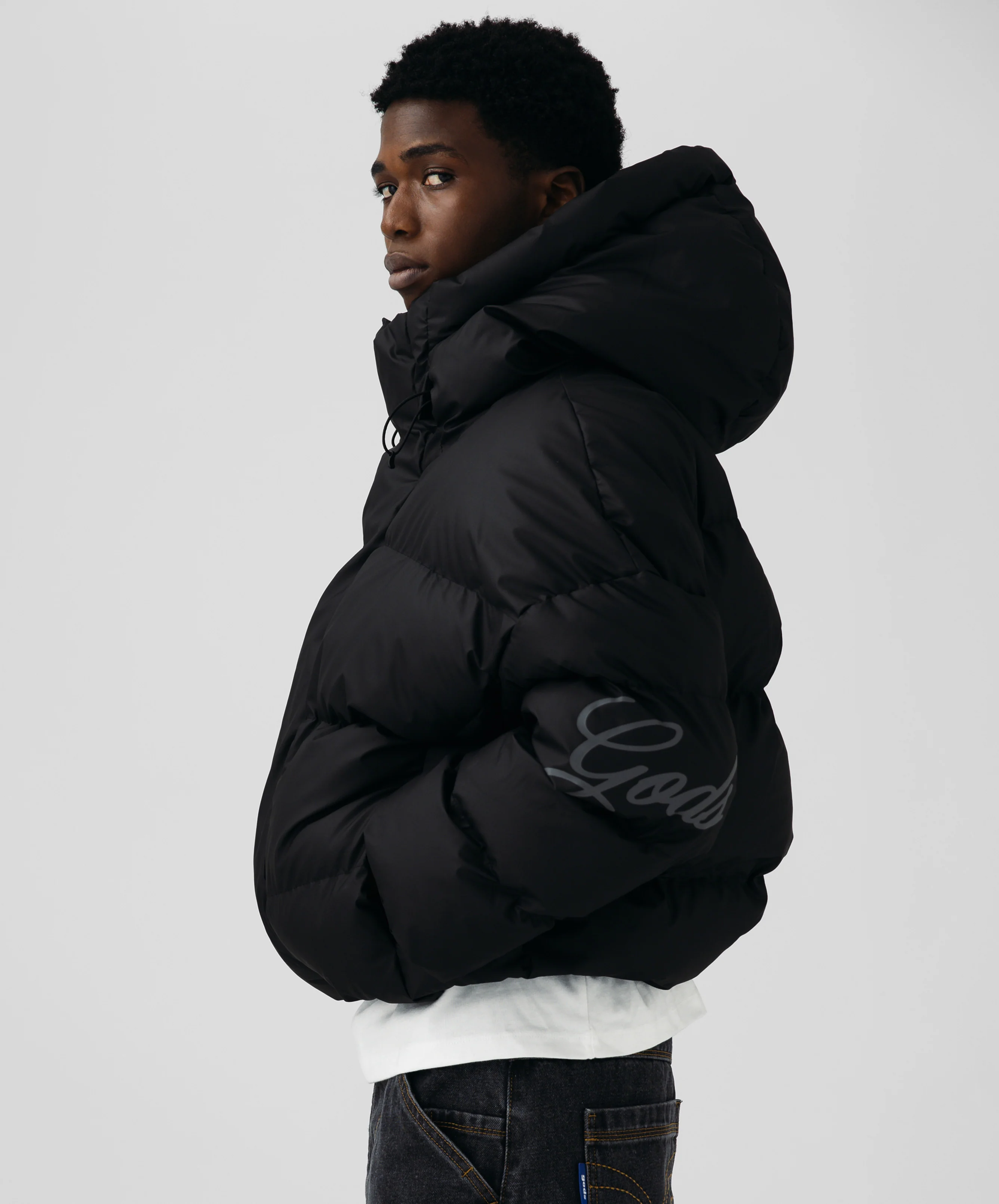Gods Puffer Black - Image 5