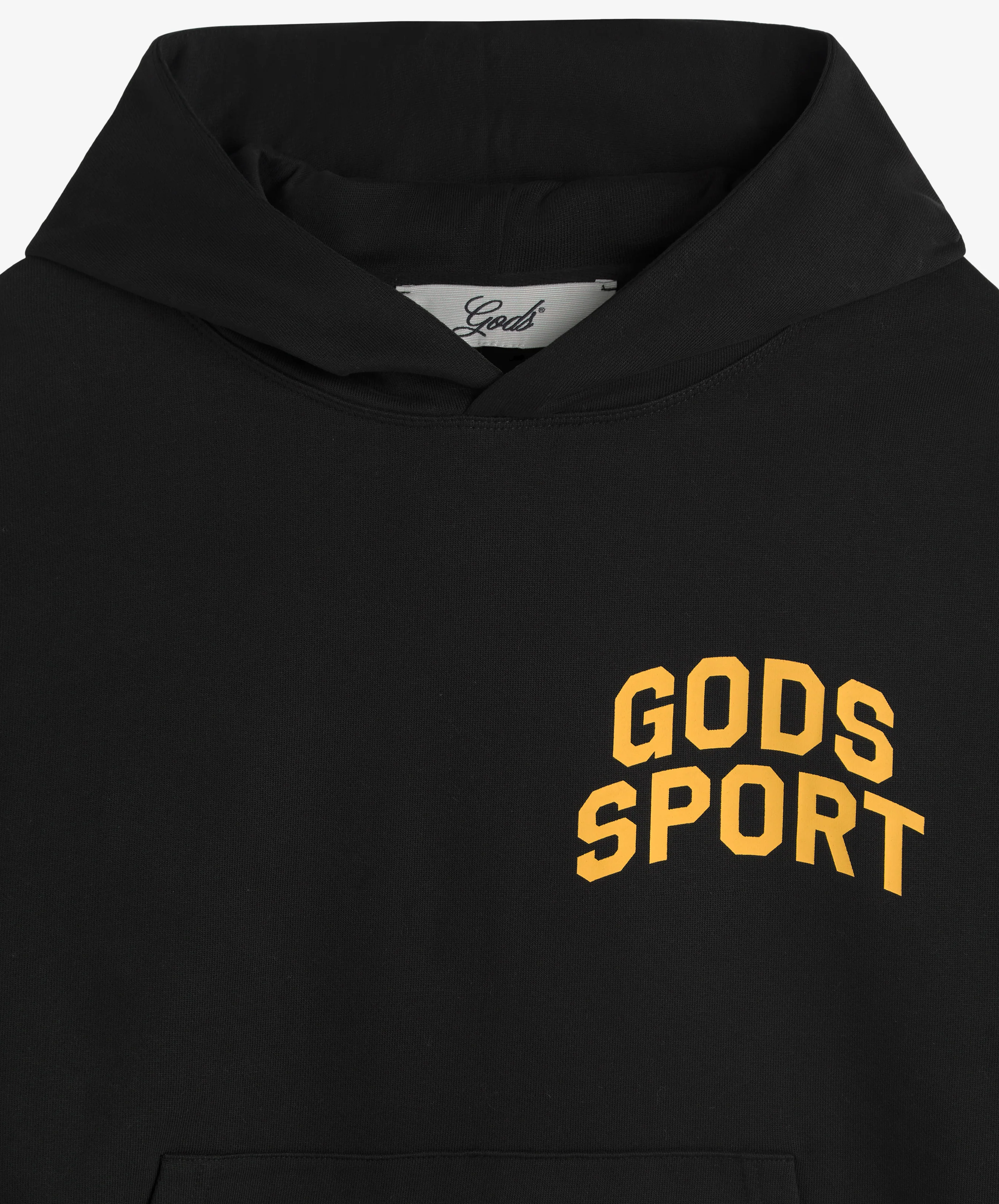 Gods Sports Club Hoodie Black - Image 12