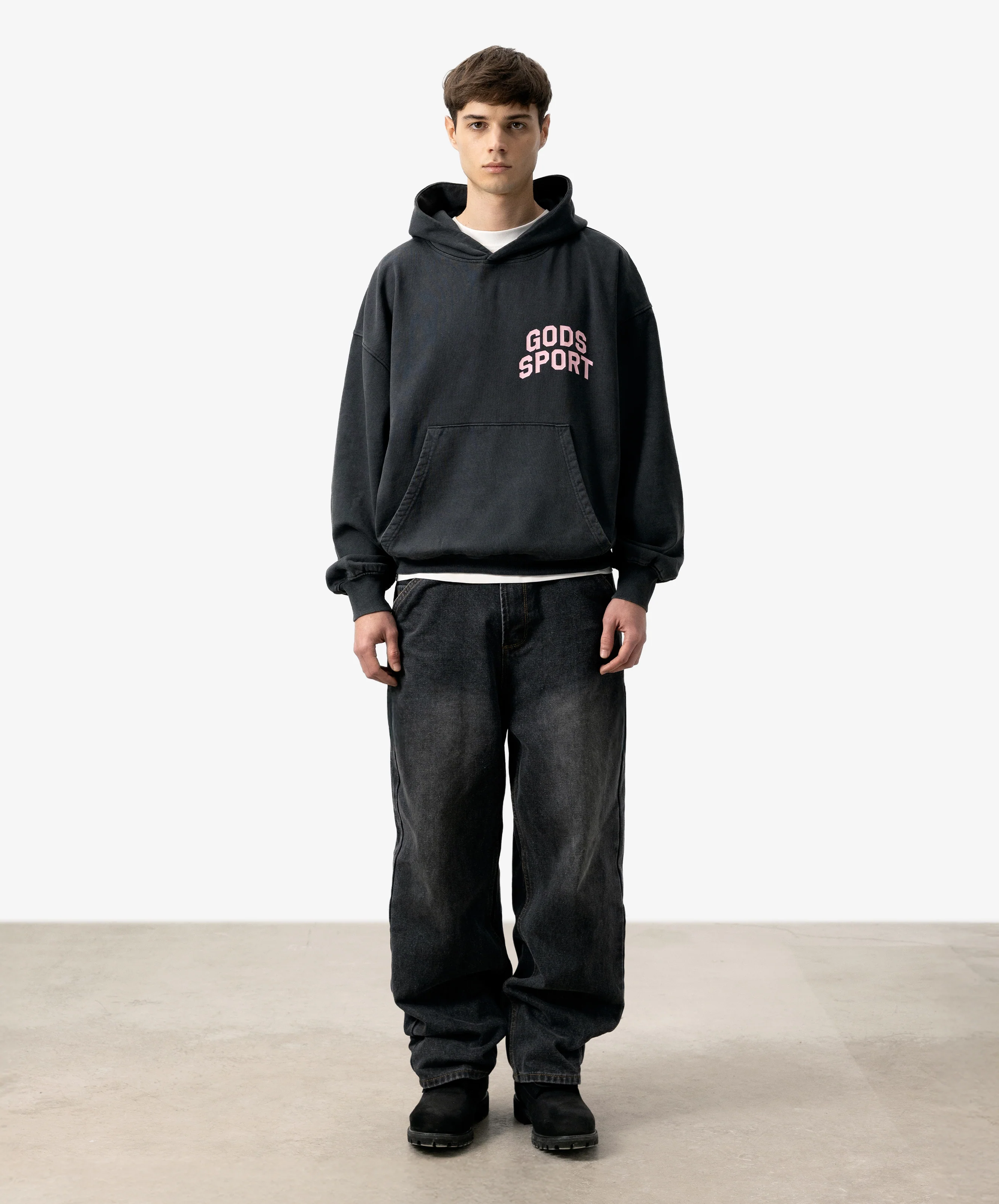 Gods Sports Club Hoodie Antracite - Image 3