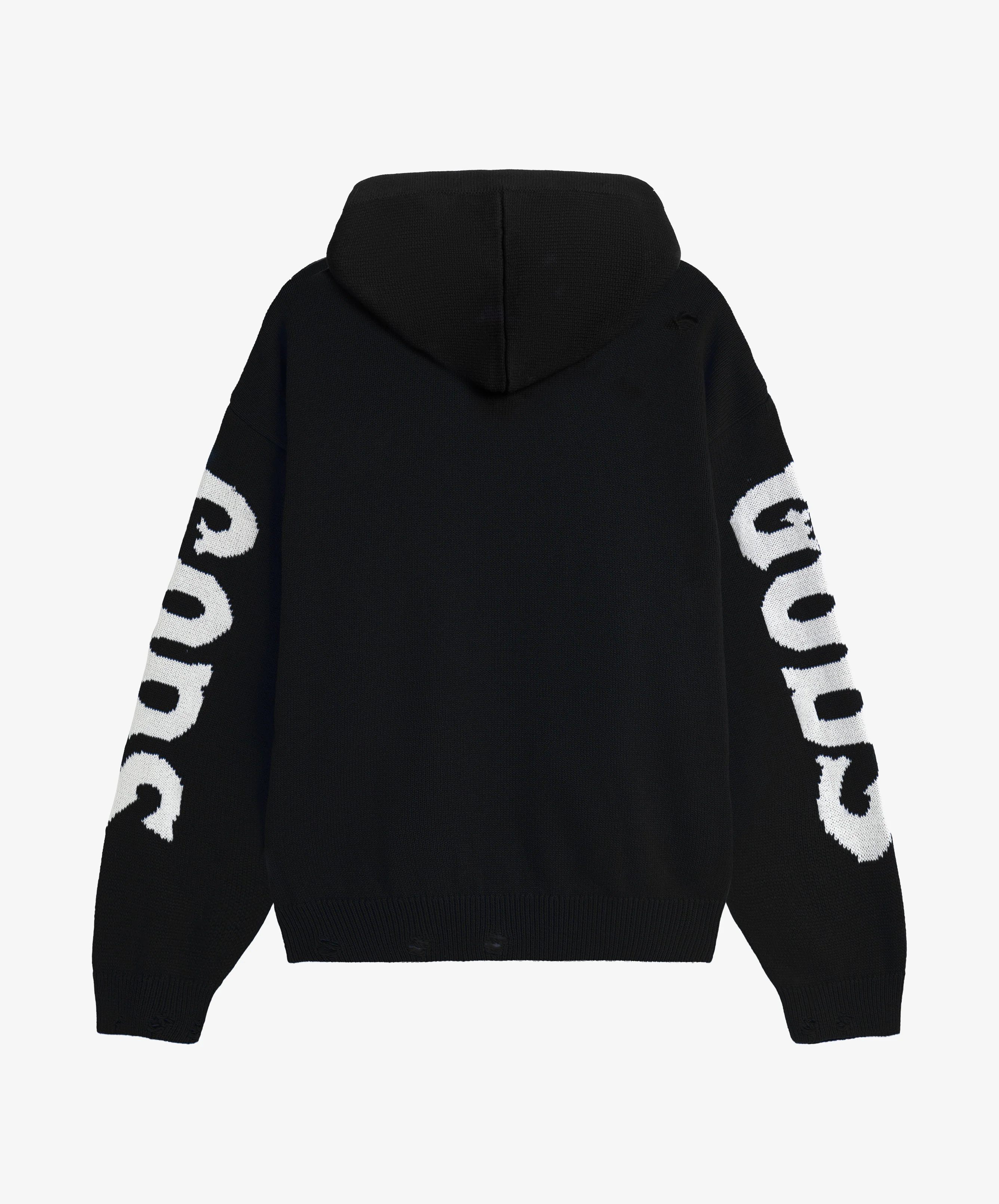 G Knitted Zipper Black - Image 4