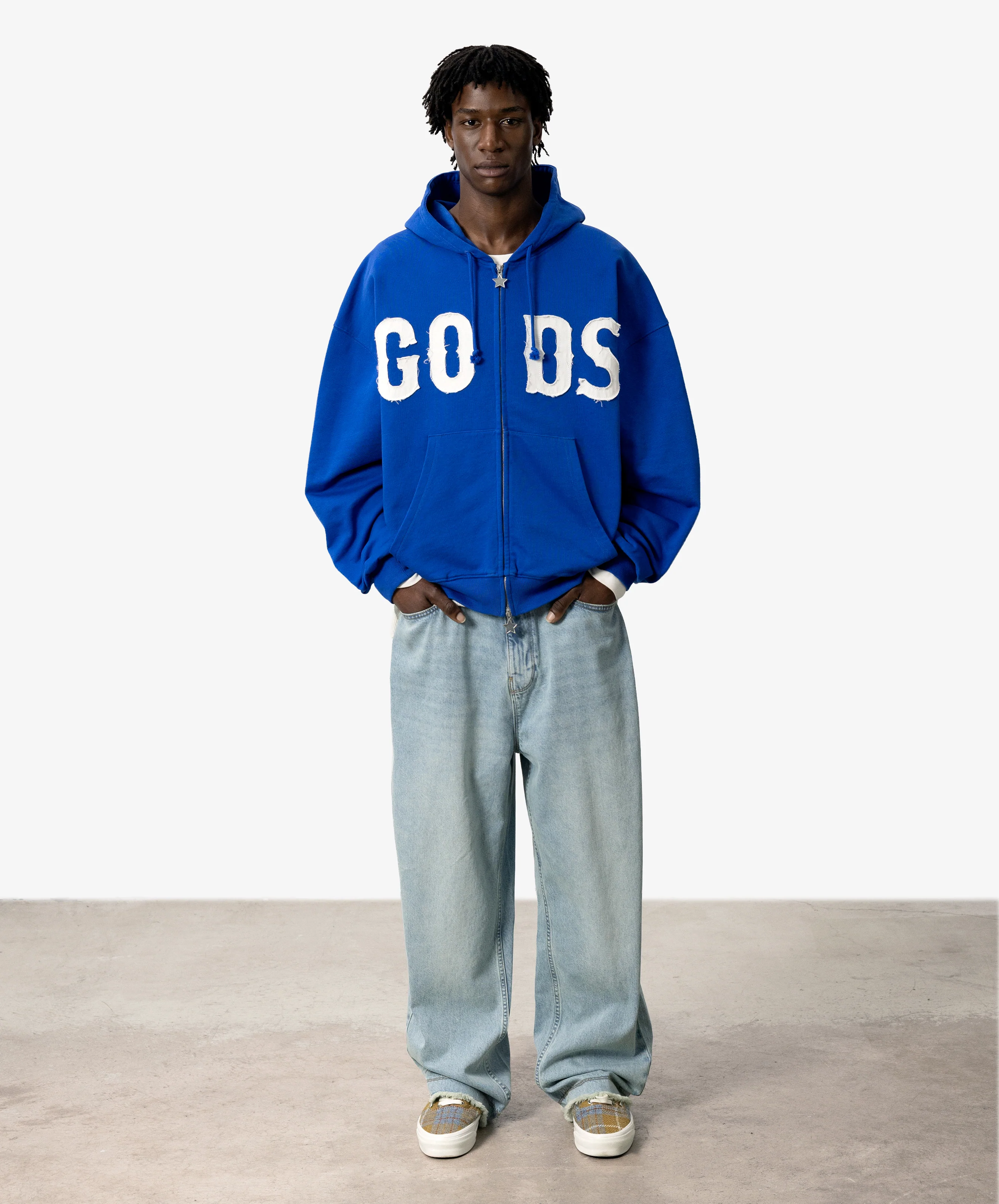 Gods Zipper Blue - Image 5