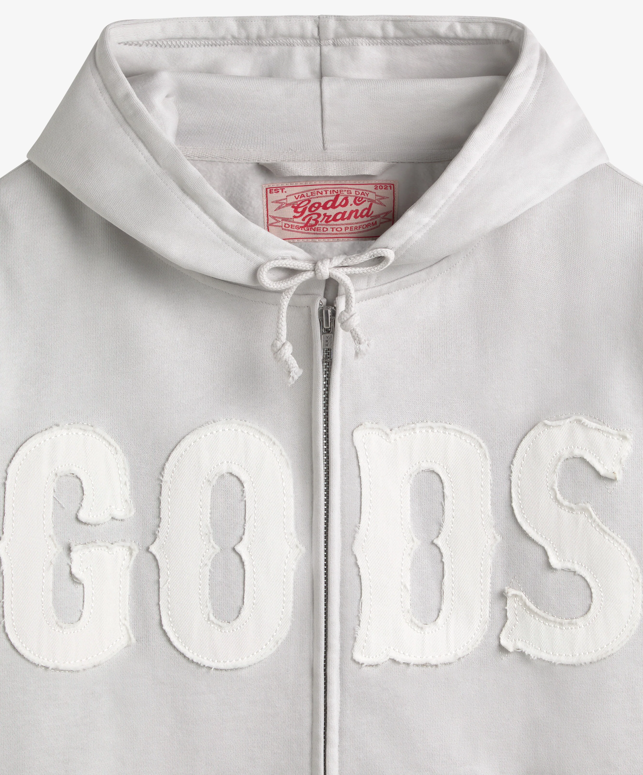 Gods Zipper Light Grey - Image 9