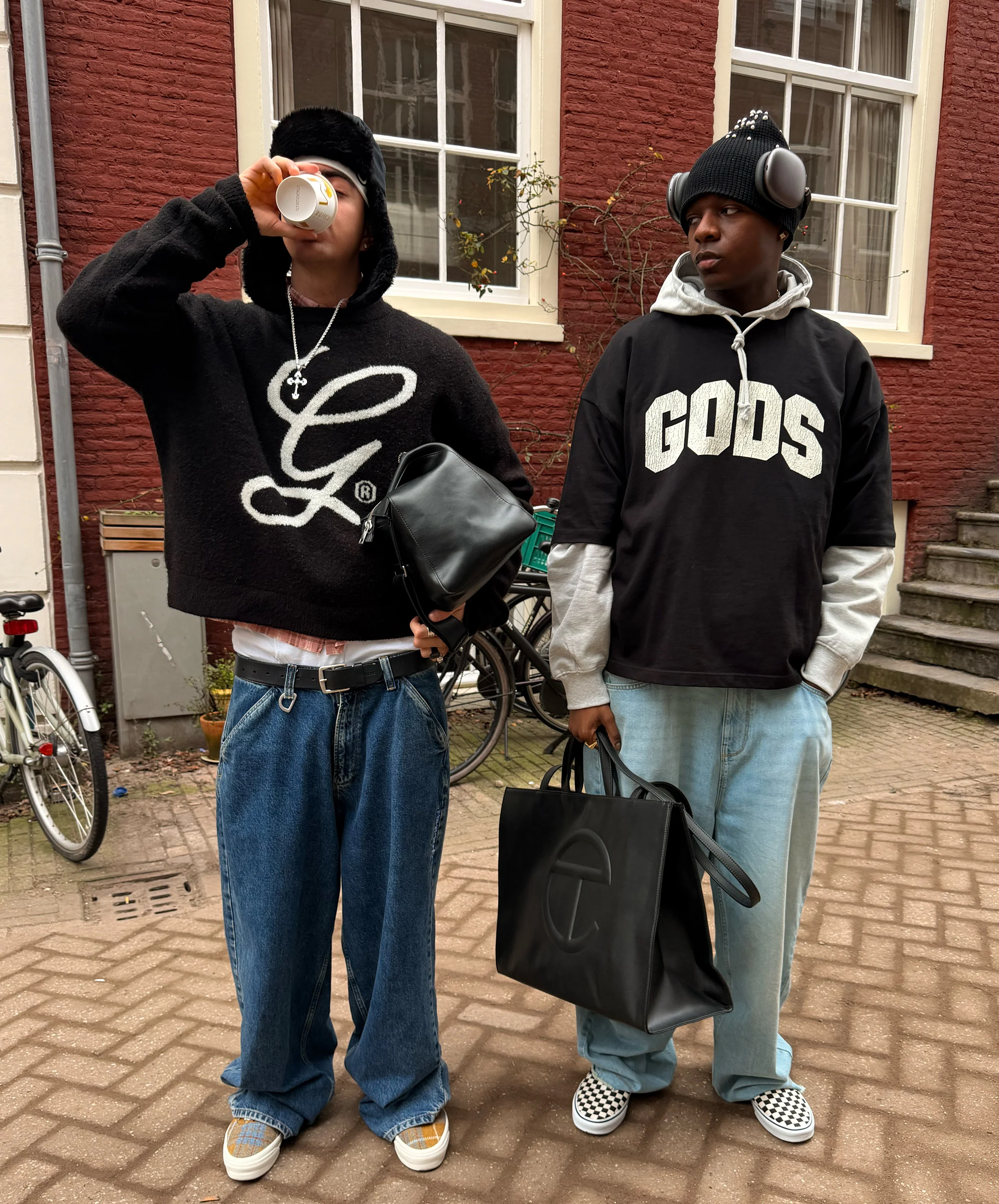 G'S Knitted Sweater Black - Image 6