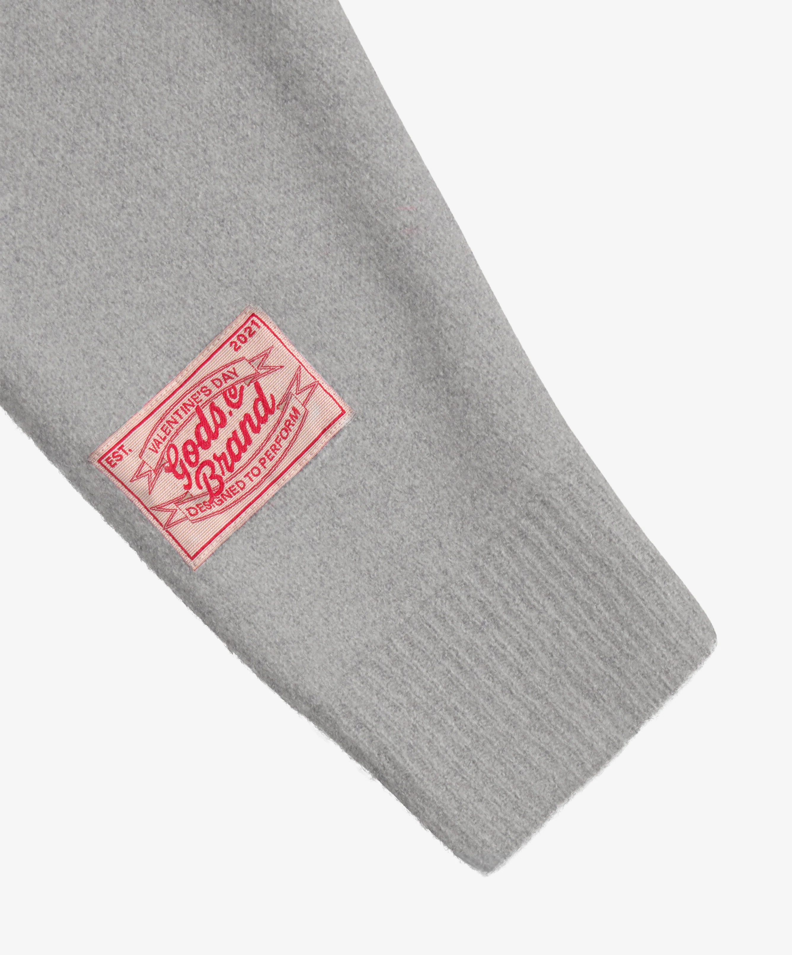 G'S Knitted Sweater Light Grey - Image 9