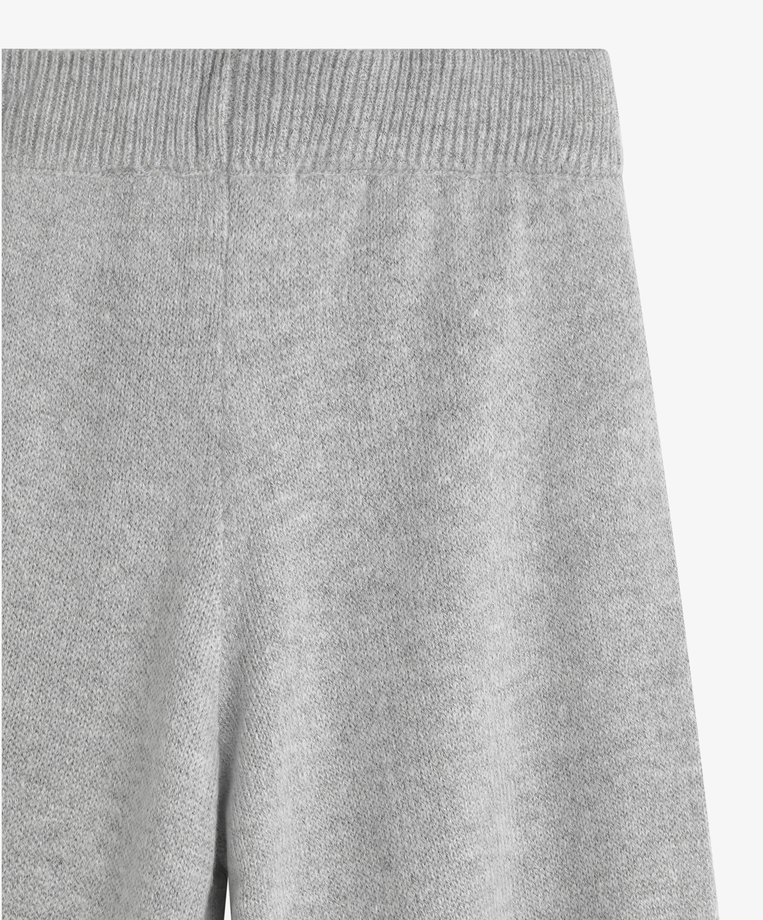 Handwritten Knitted Joggers Light Grey - Image 11