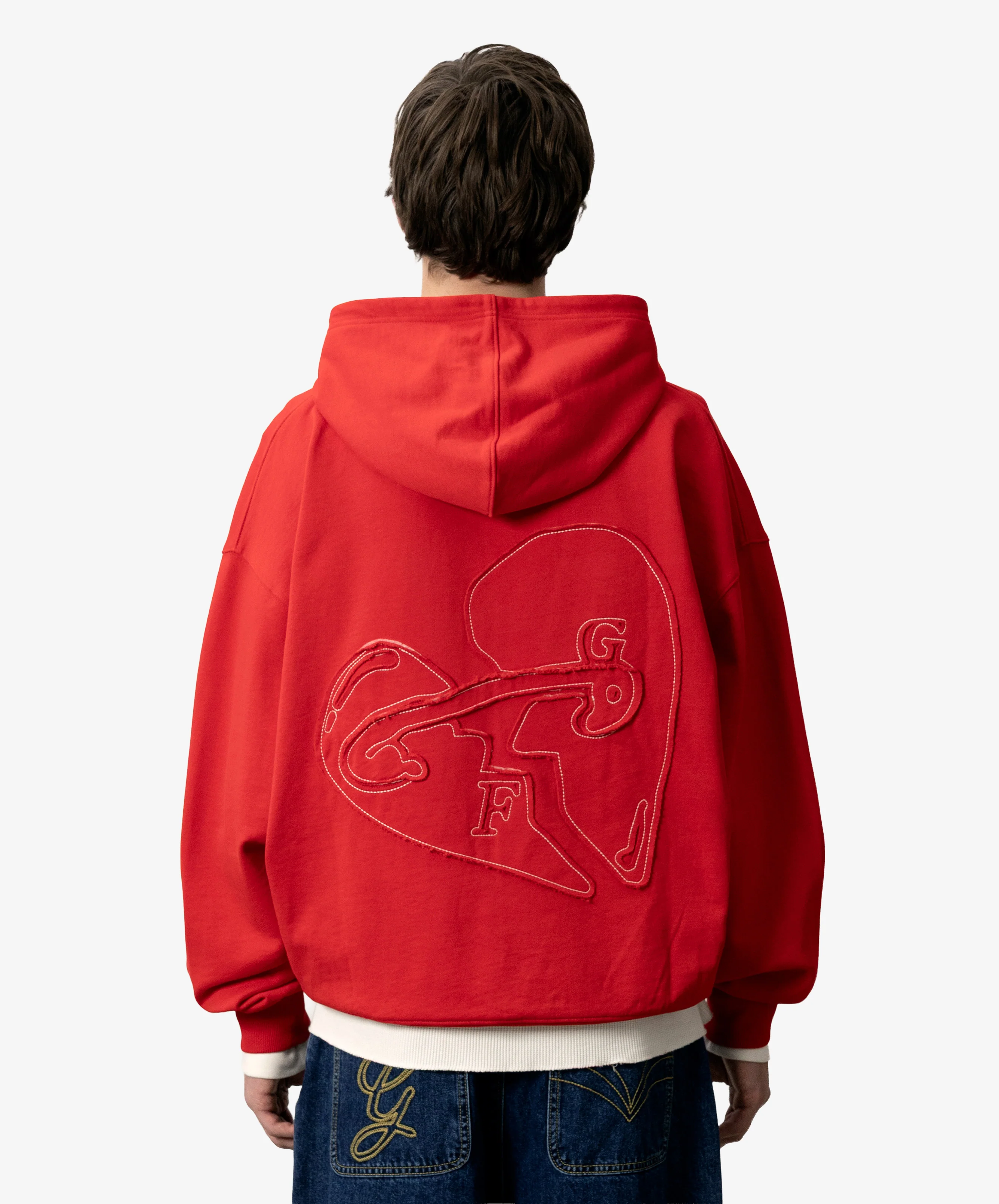 I Love You Zipper Red - Image 3
