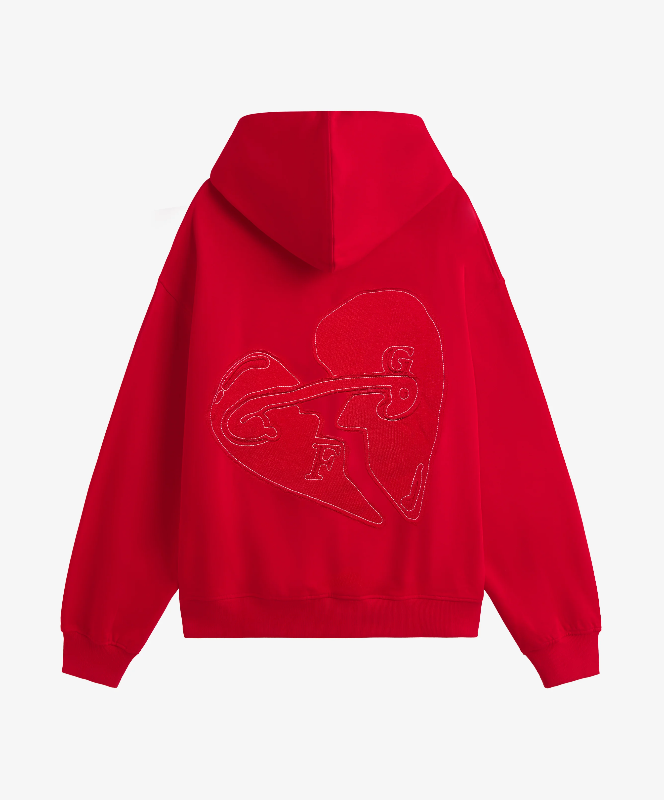 I Love You Zipper Red - Image 4