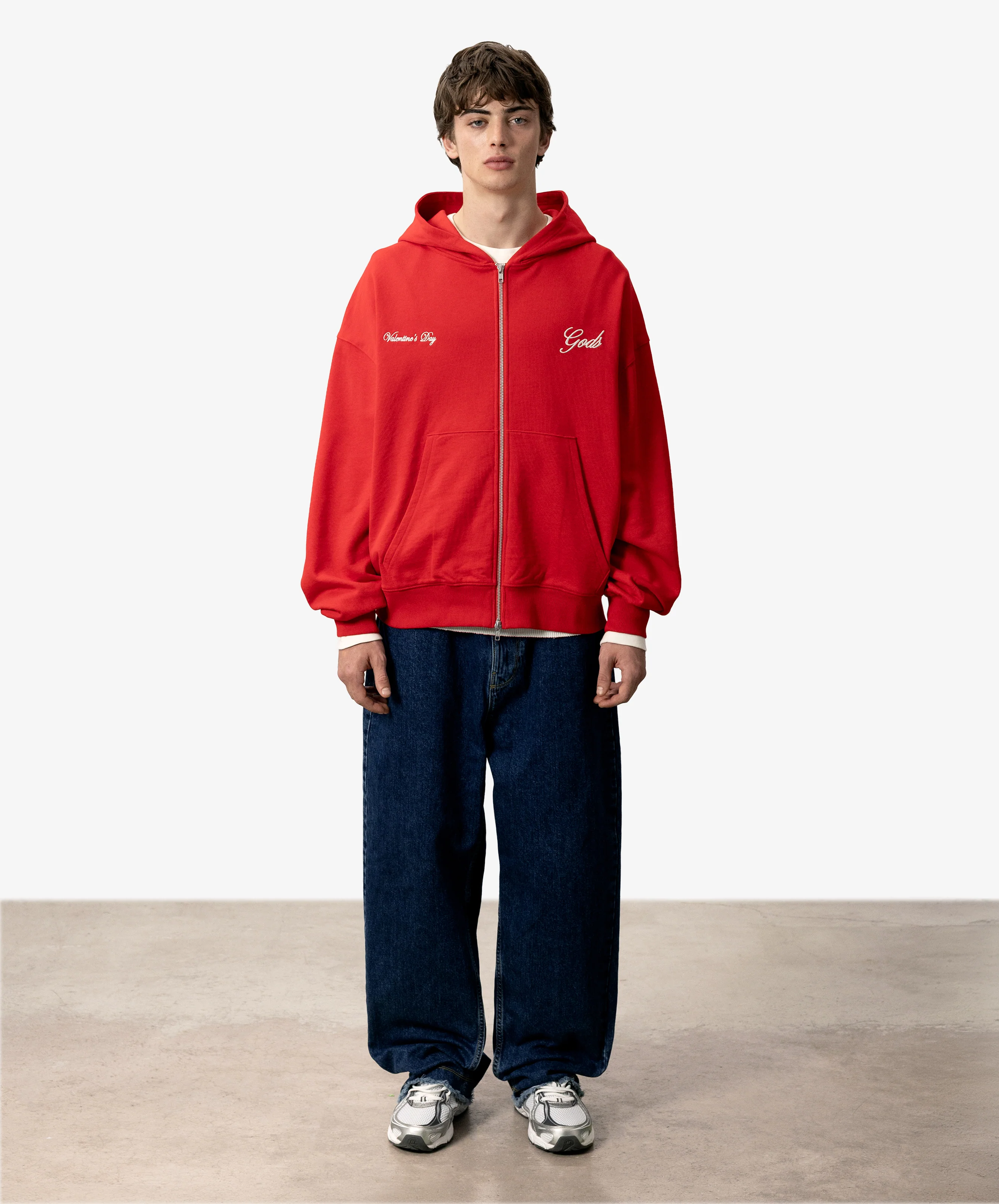 I Love You Zipper Red - Image 5