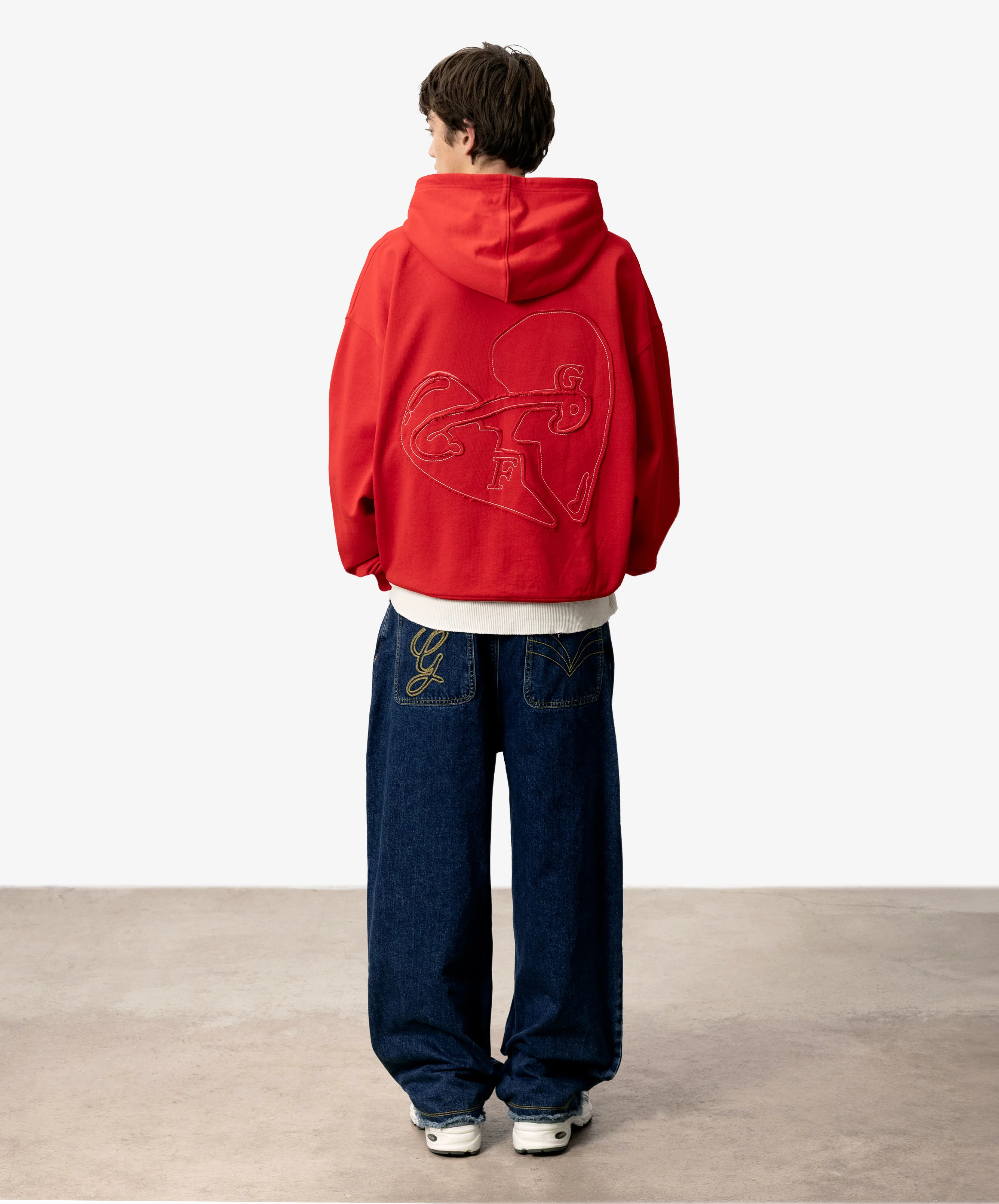 I Love You Zipper Red - Image 7