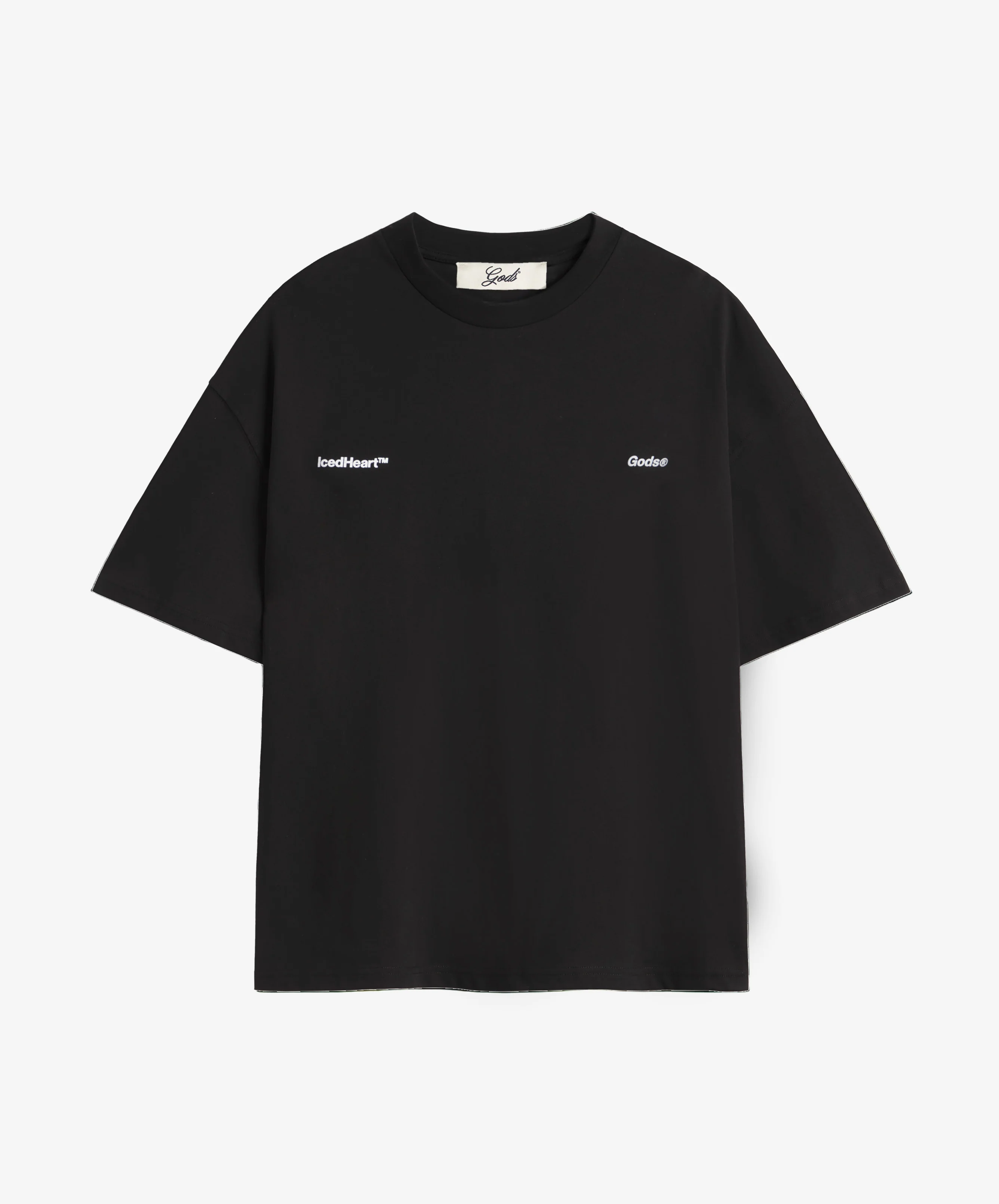 Iced Heart Tee Black - Image 4