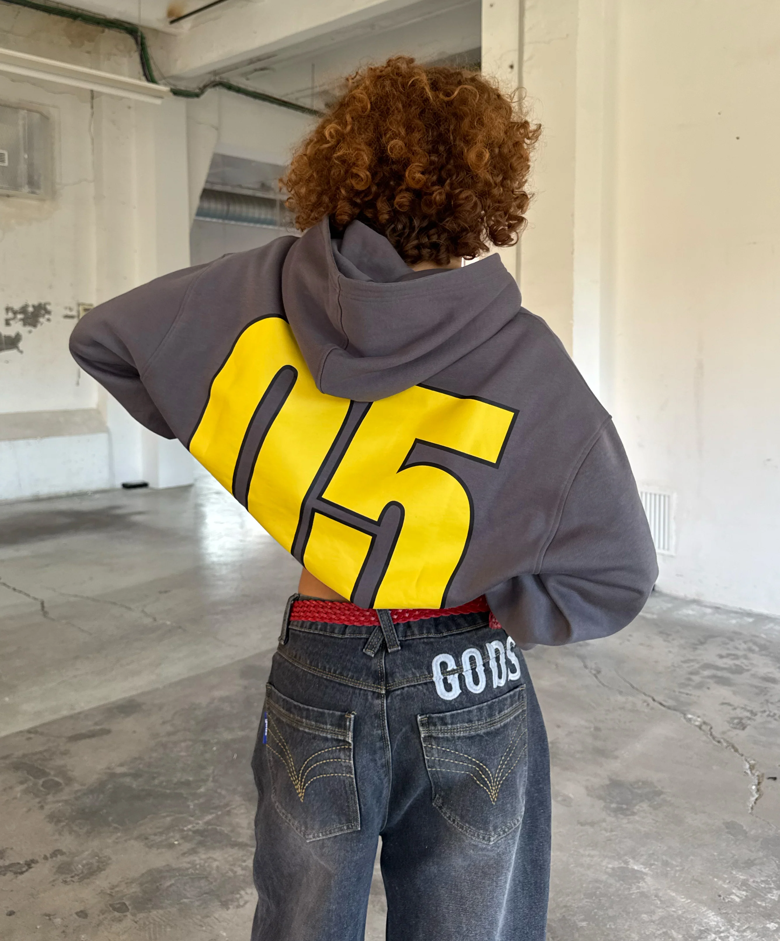 Imperatore Hoodie Dark Grey - Image 8