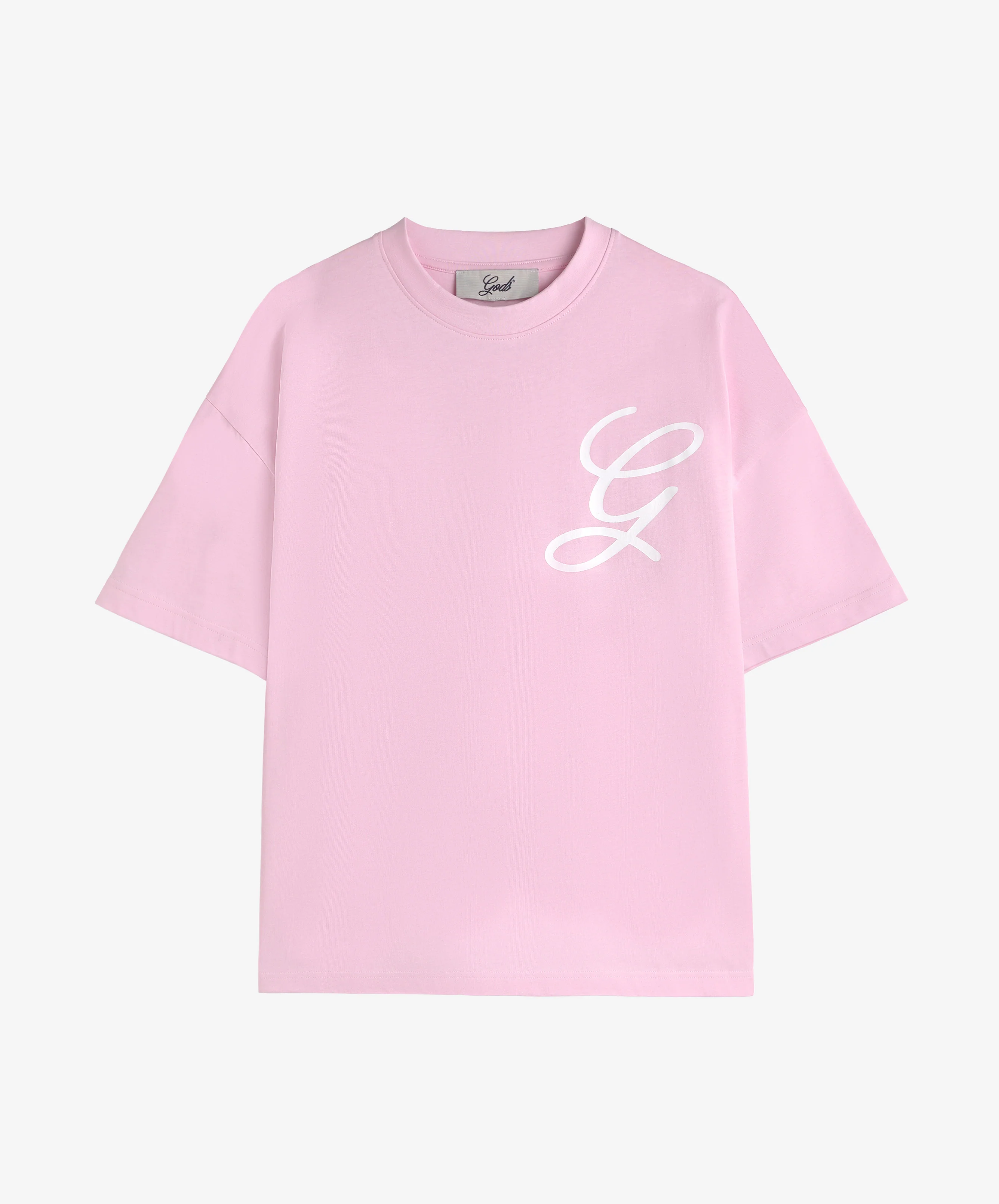 Love Script Boxy Tee Rose - Image 2