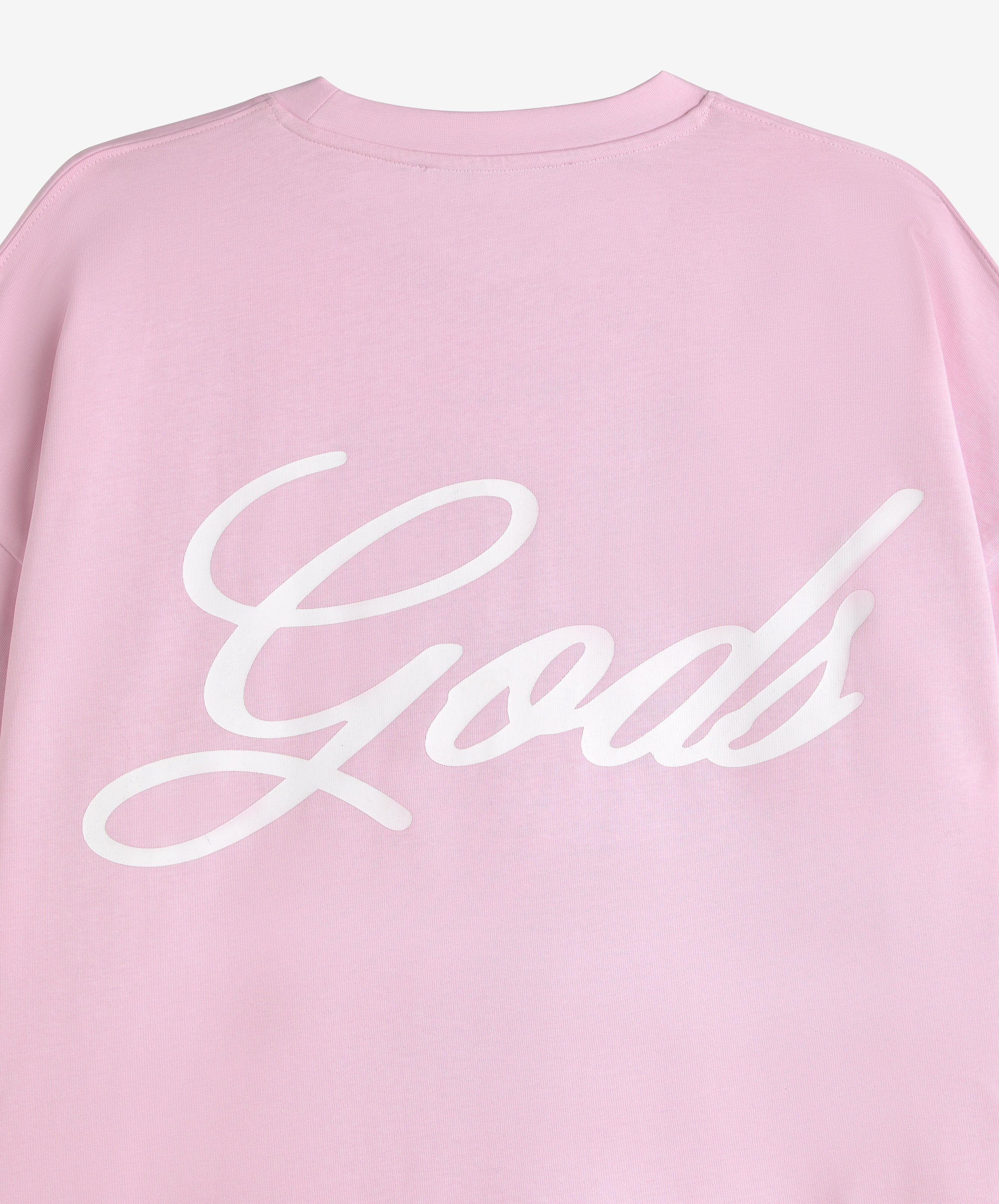 Love Script Boxy Tee Rose - Image 5