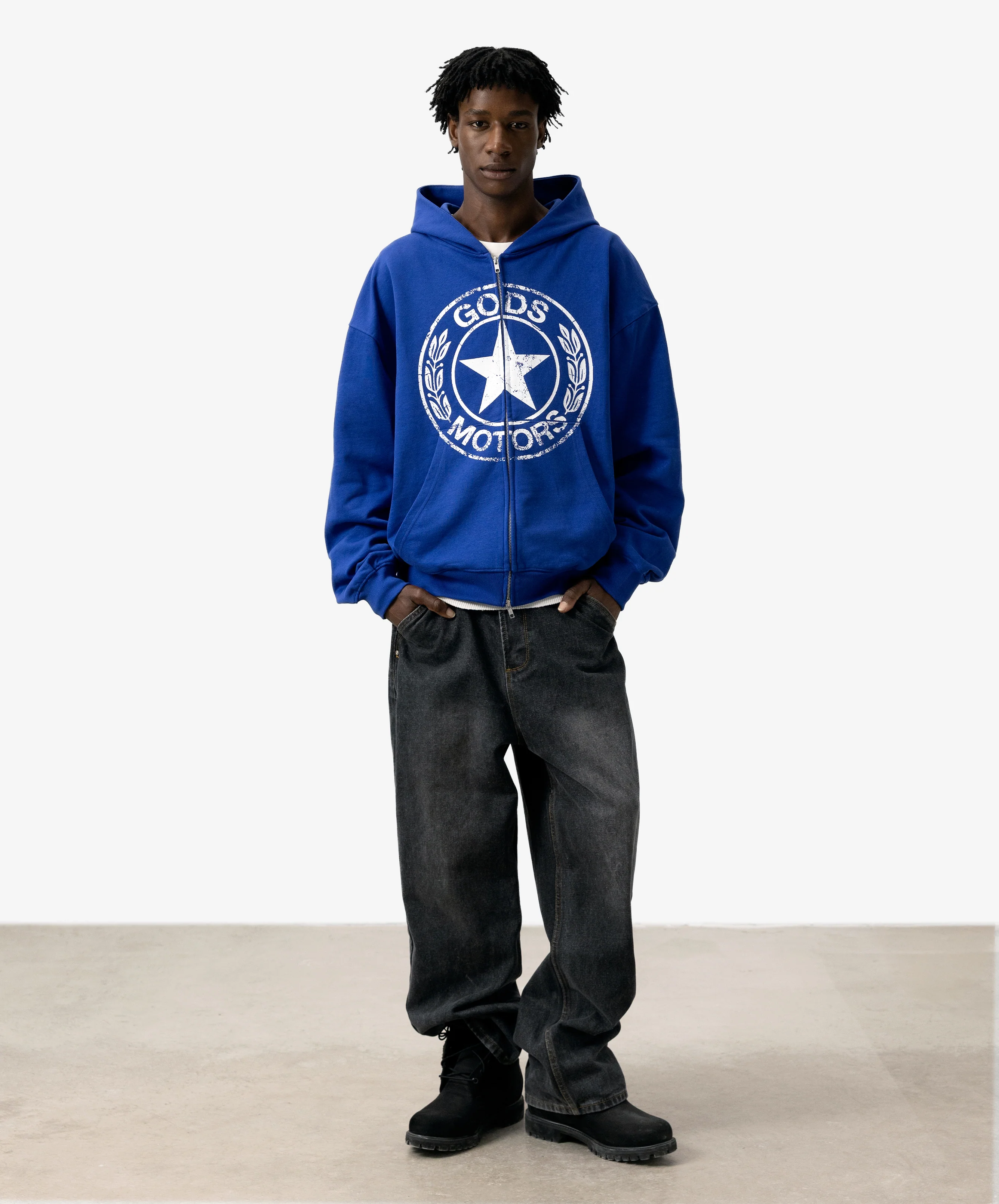 Motor Zipper Blue - Image 5