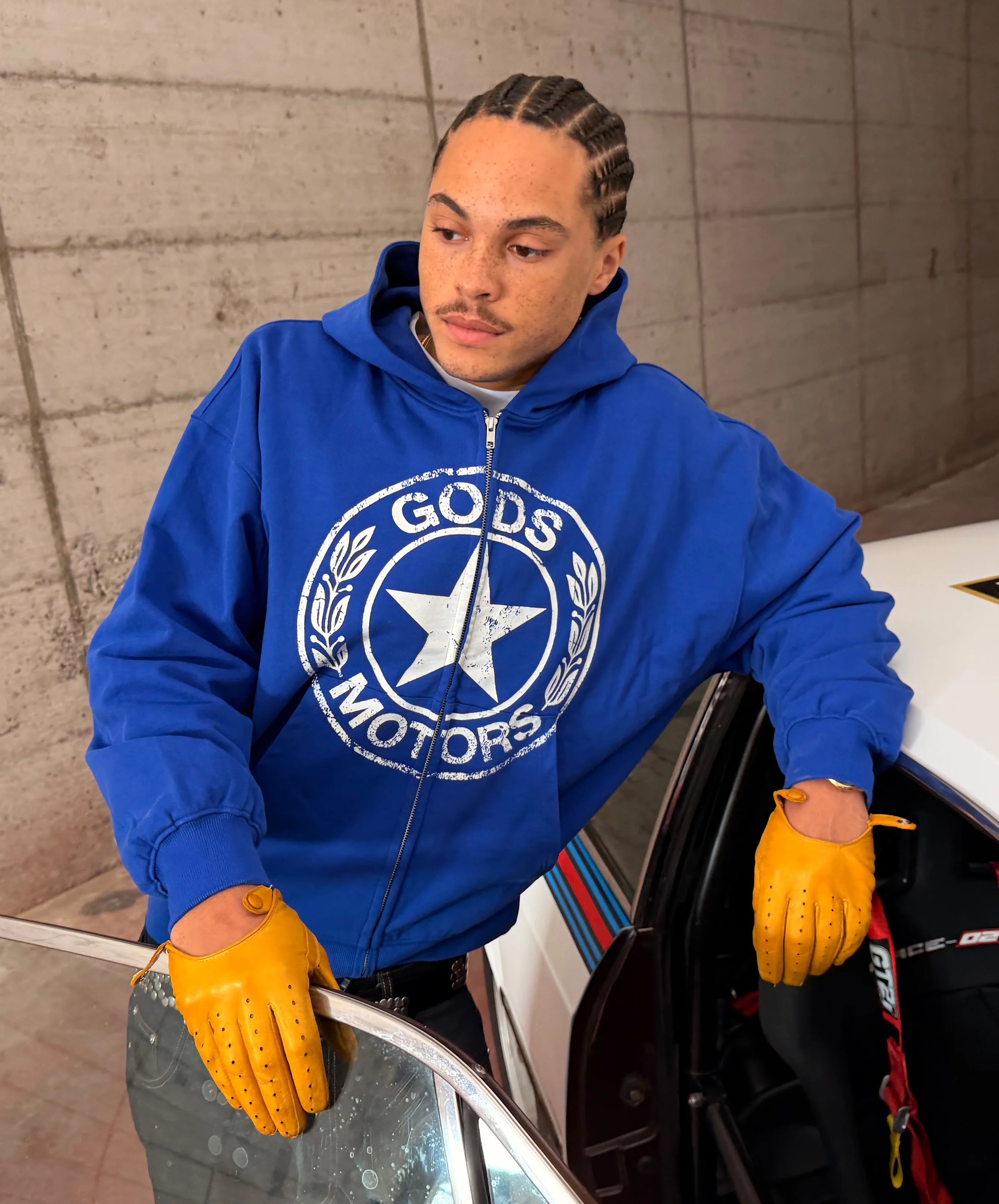 Motor Zipper Blue - Image 7