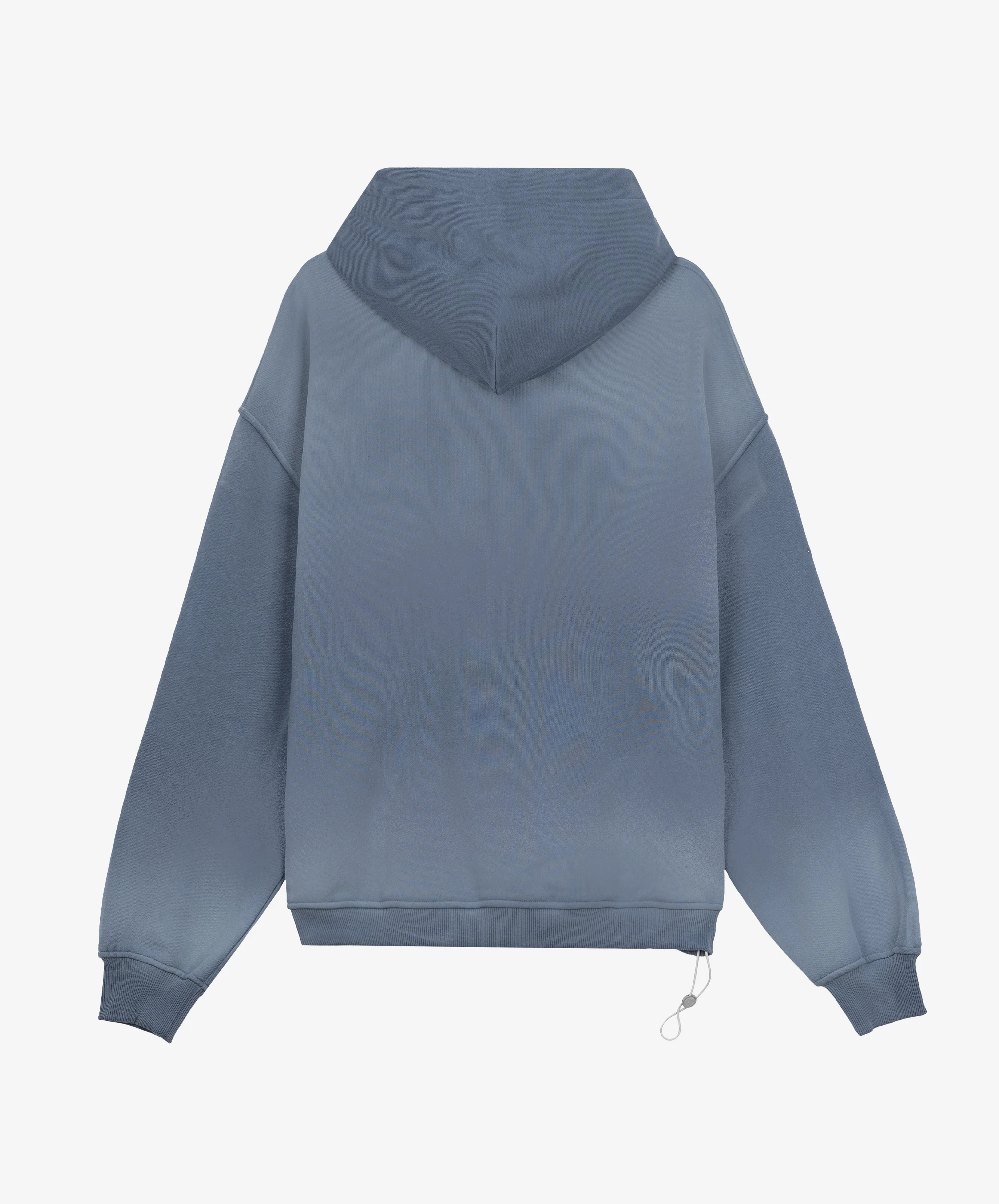 Pitstop Cropped Hoodie Grey - Image 4