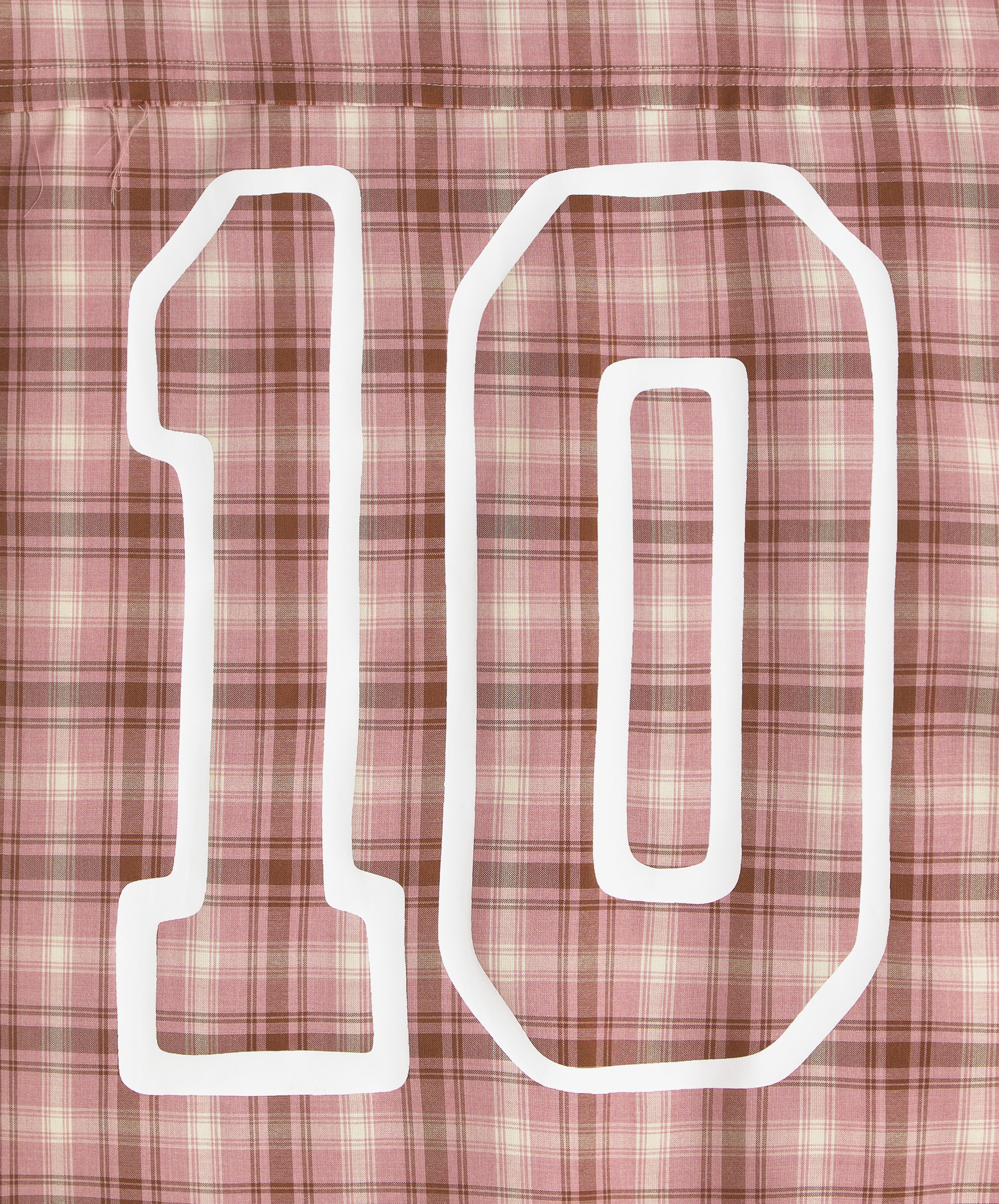 Plaid Layered Shirt Rose - Image 6