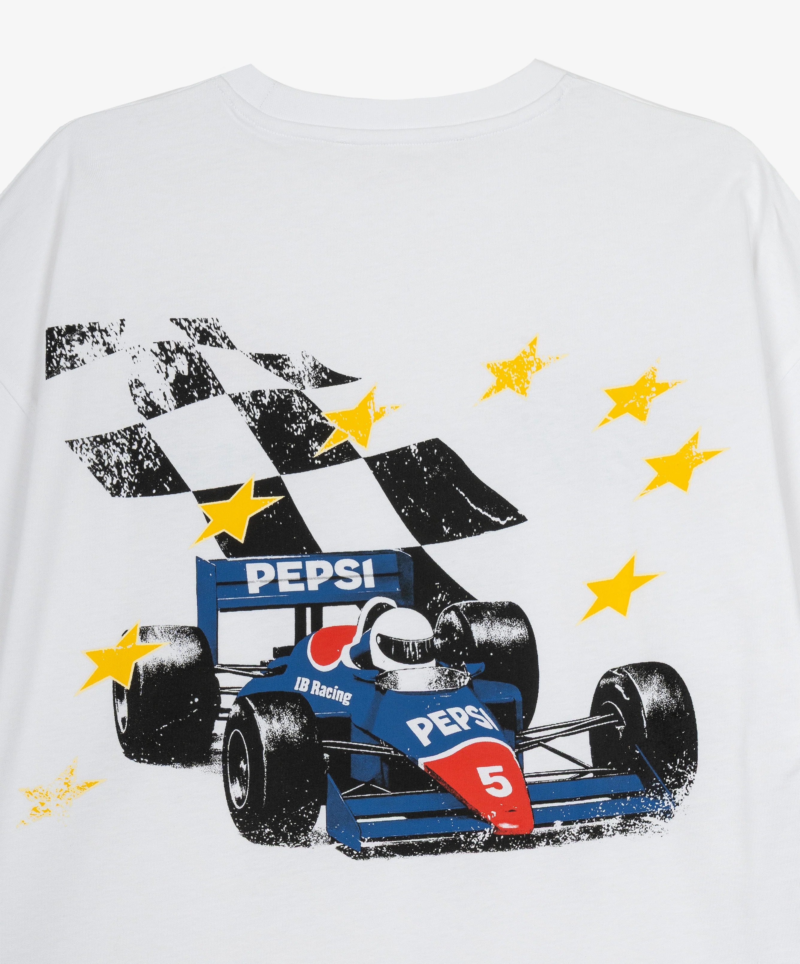 Racer Boxy Tee White - Image 5