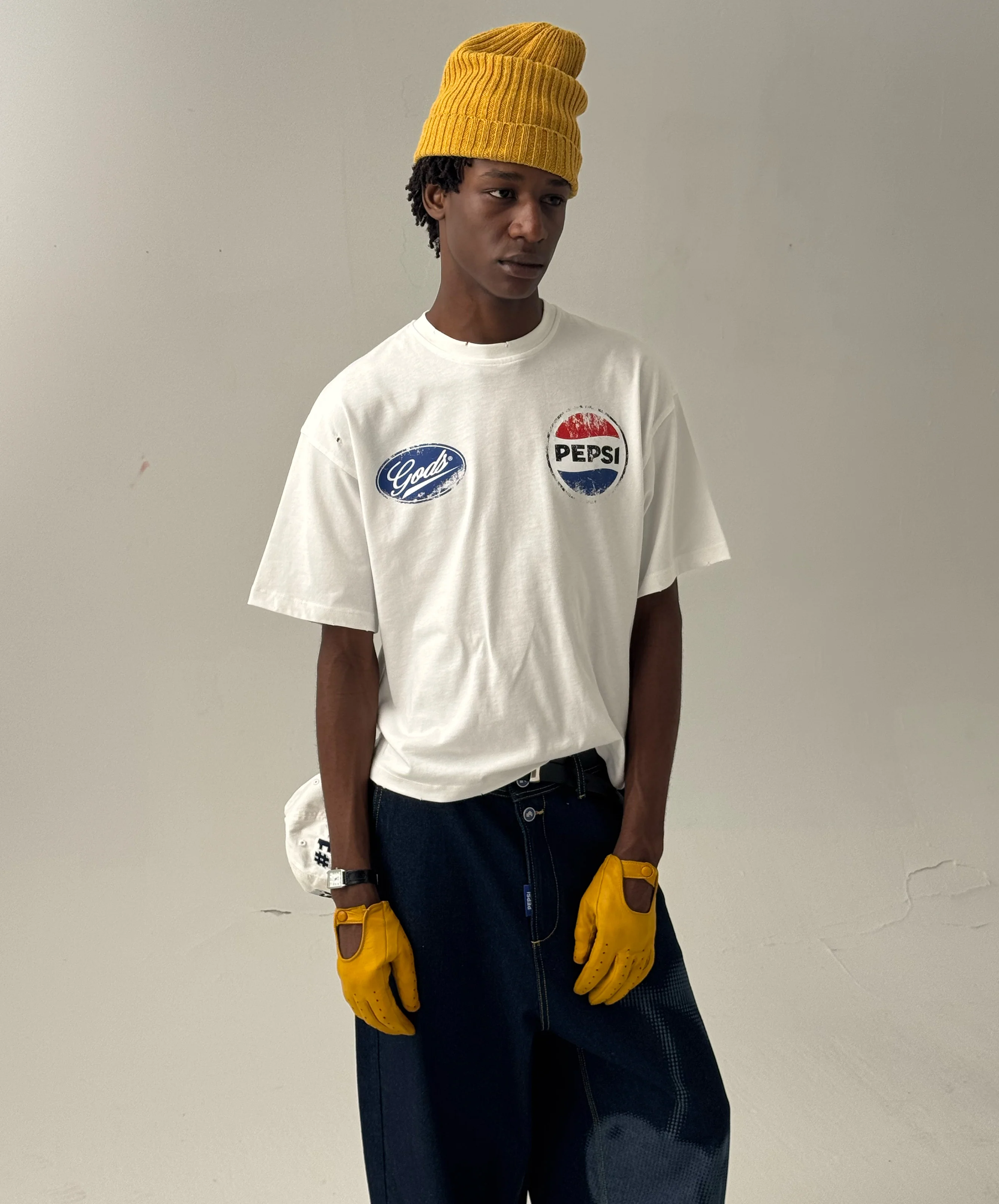Racer Boxy Tee White - Image 6