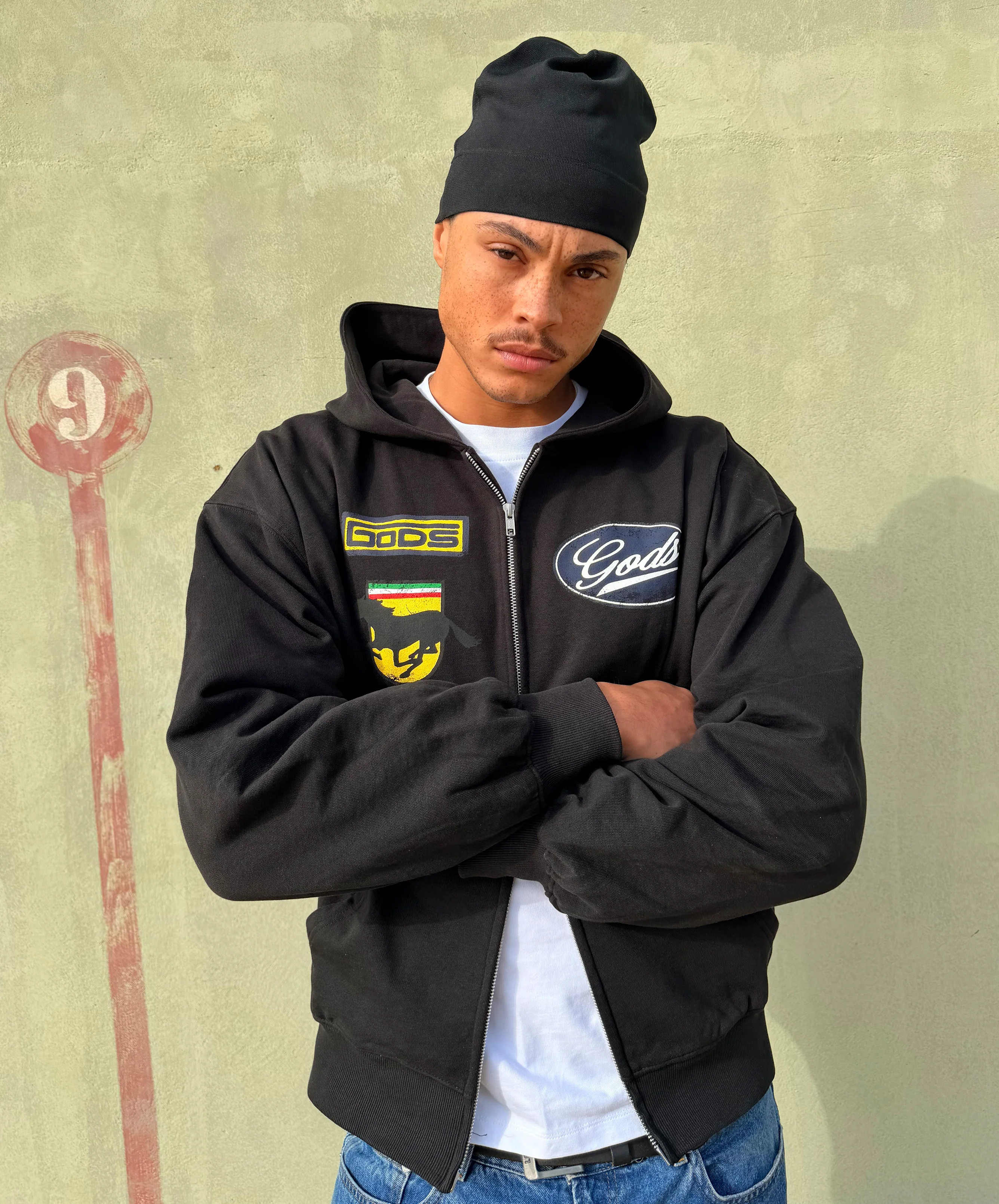 Racing Zipper Black - Image 6
