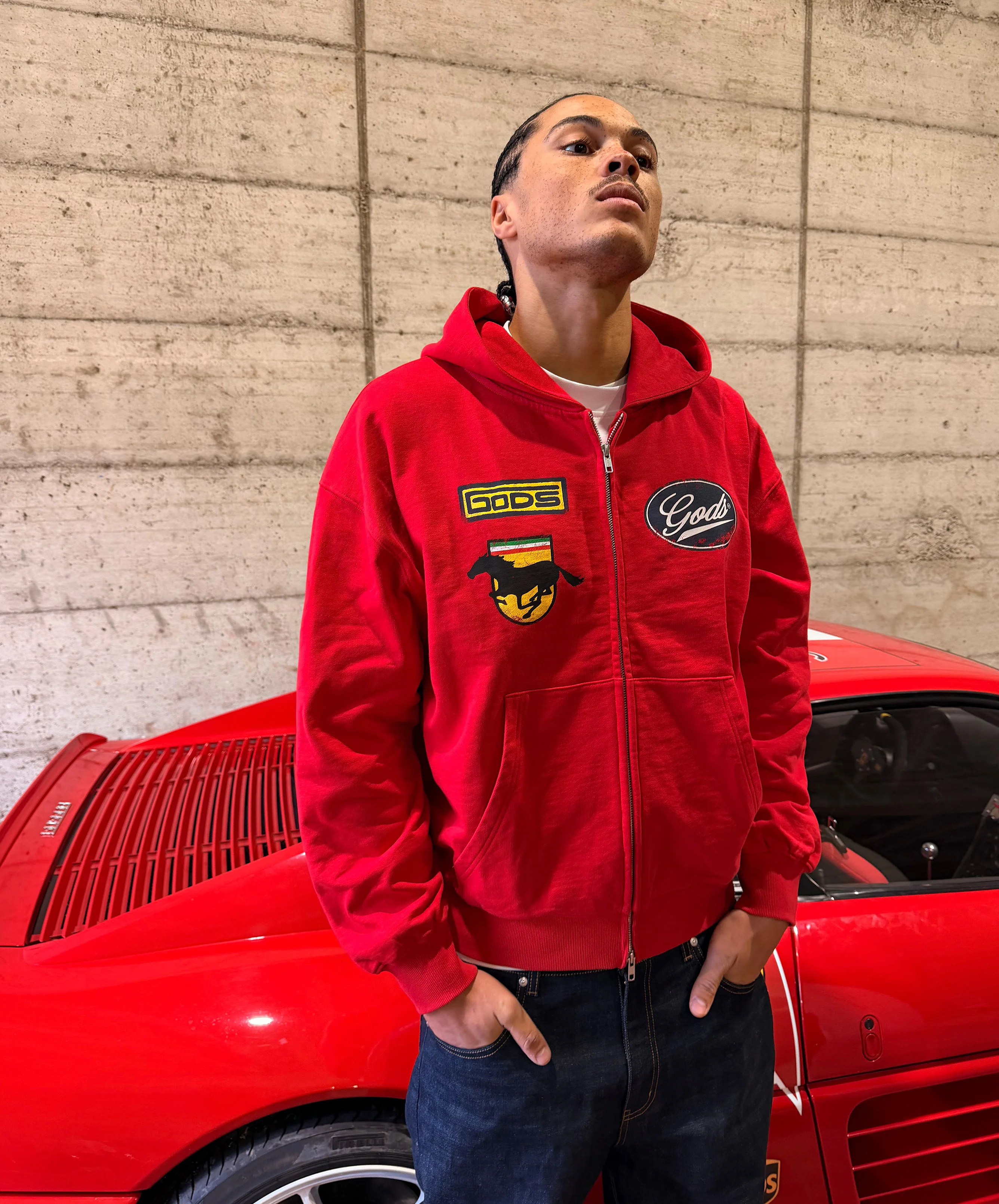 Racing Zipper Red - Image 9