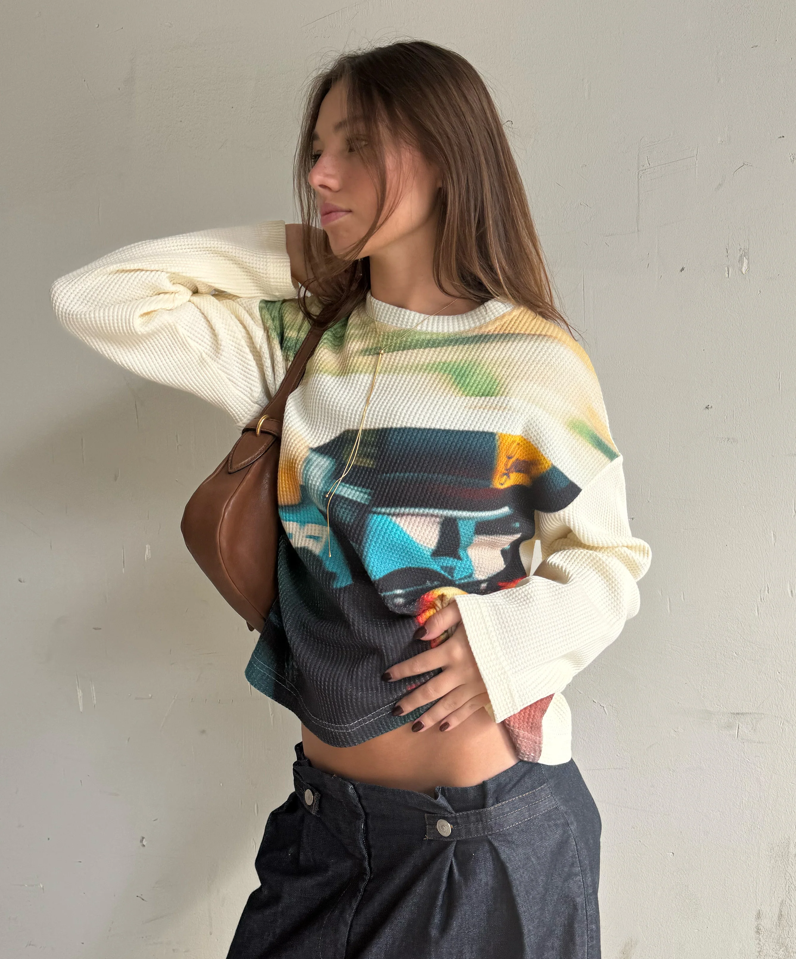 Retro Rally Longsleeve Waffle - Image 8
