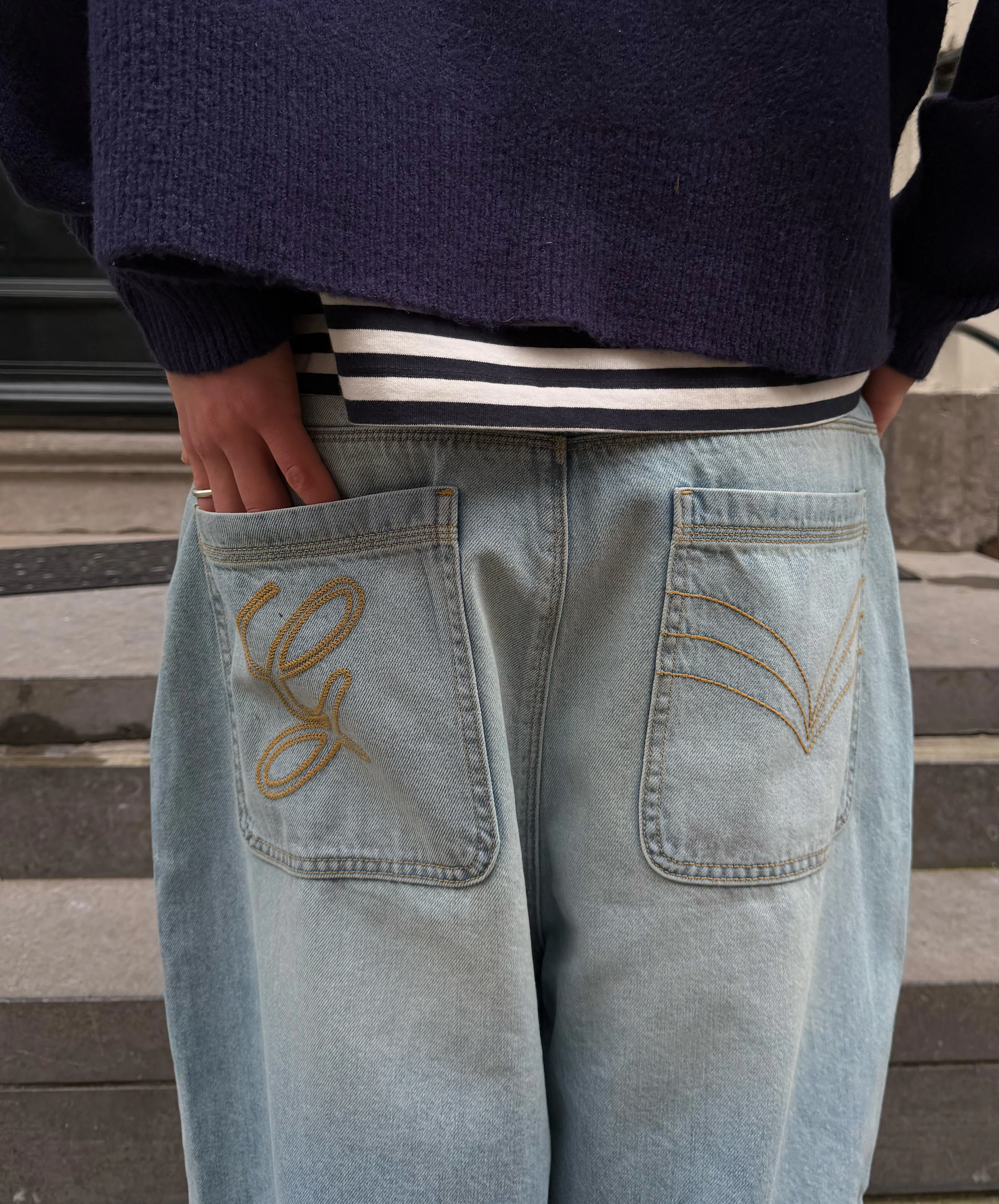 Soulmate Denim Jeans Light Blue - Image 4