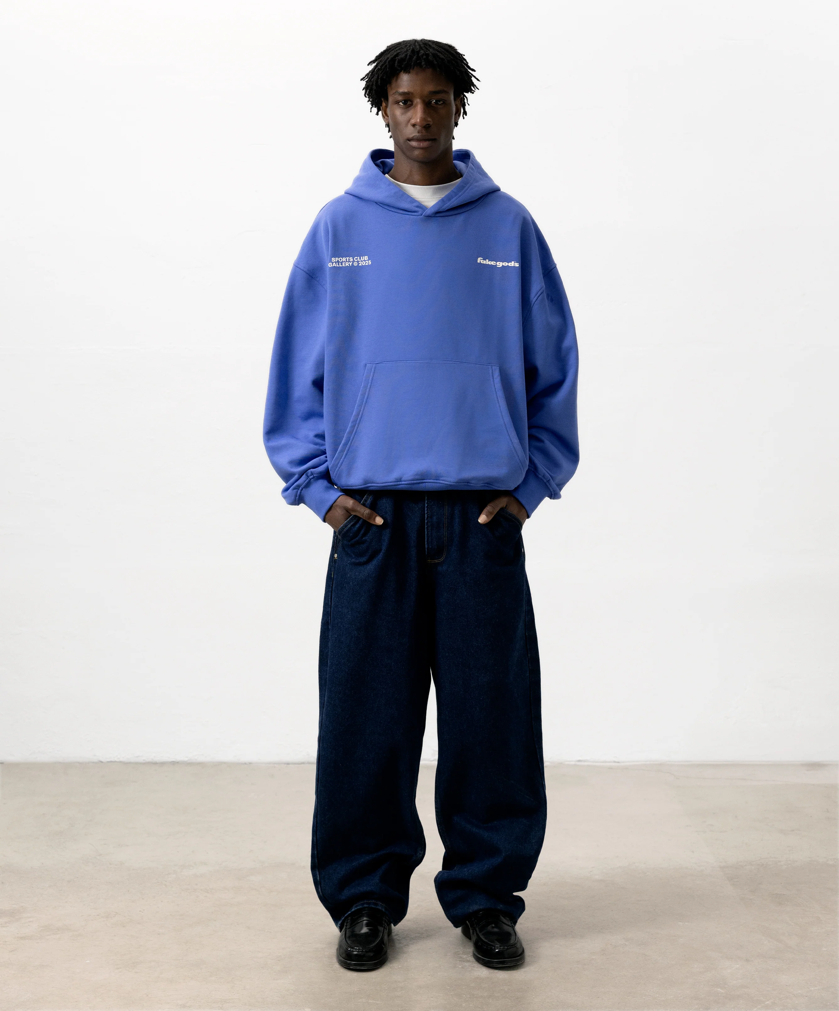 Sports Club Hoodie Blue - Image 5