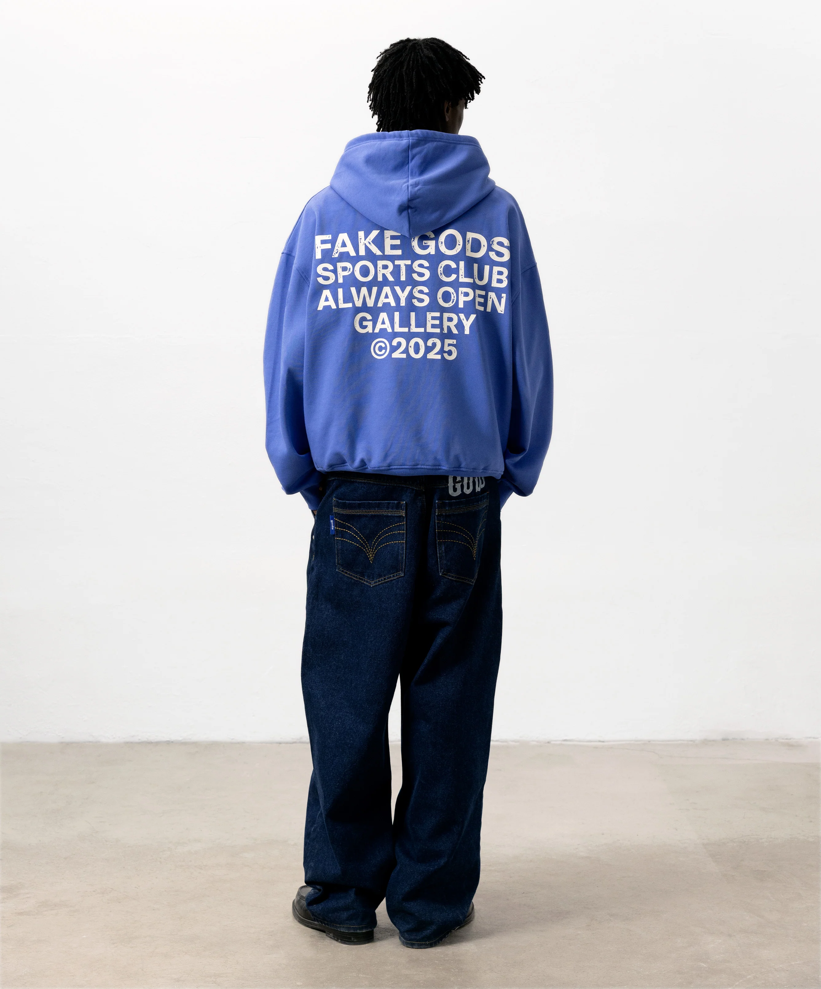 Sports Club Hoodie Blue - Image 7