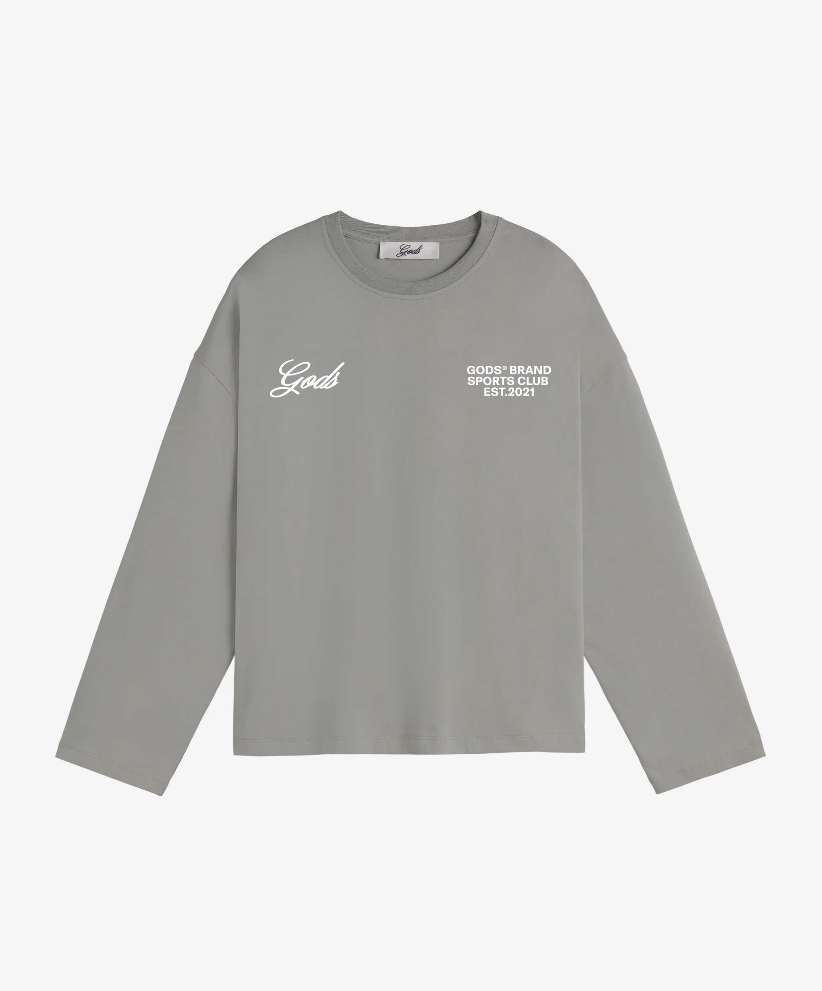 Sports Club Longsleeve Grey - Image 4