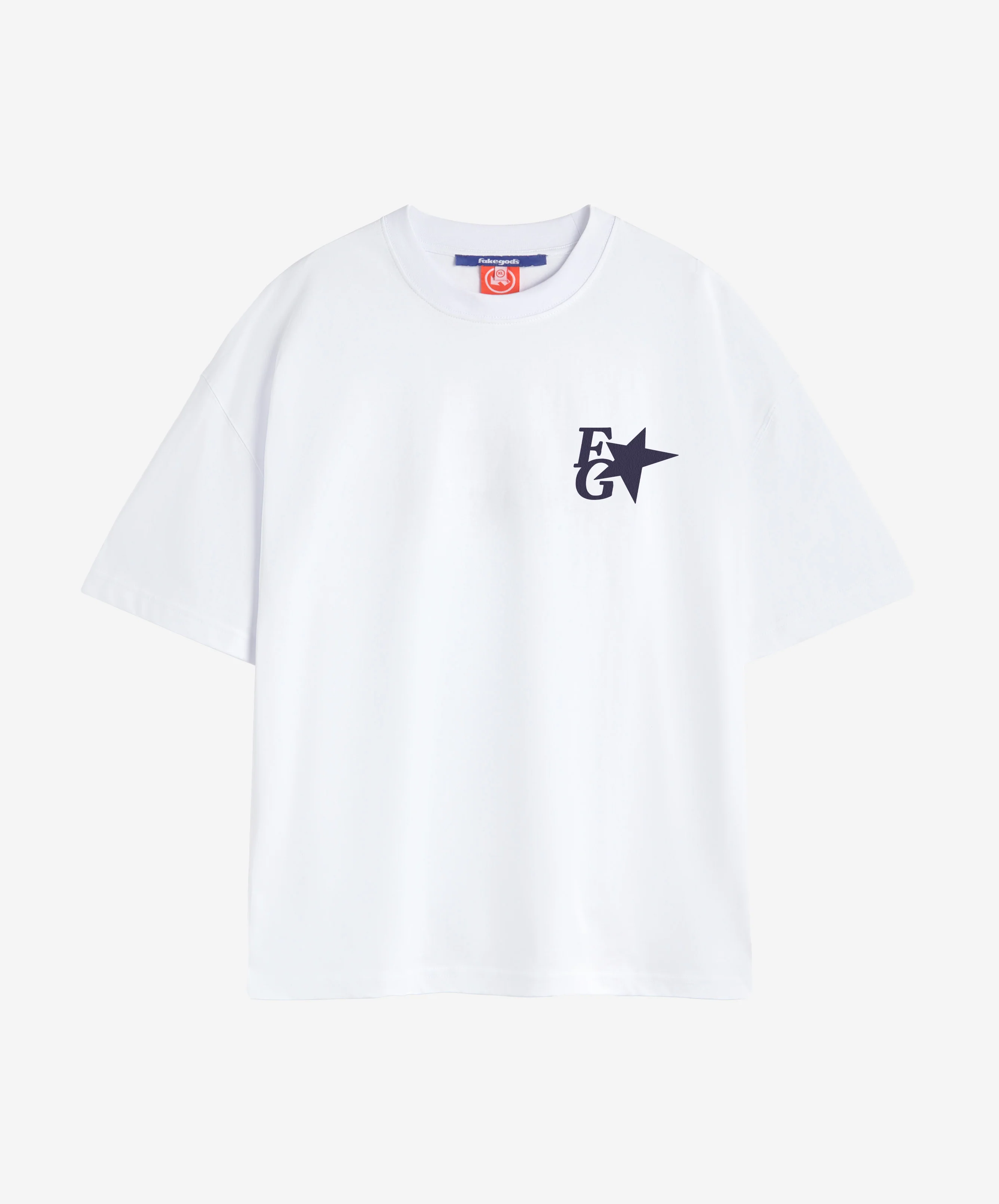 Star Boxy Tee White - Image 7