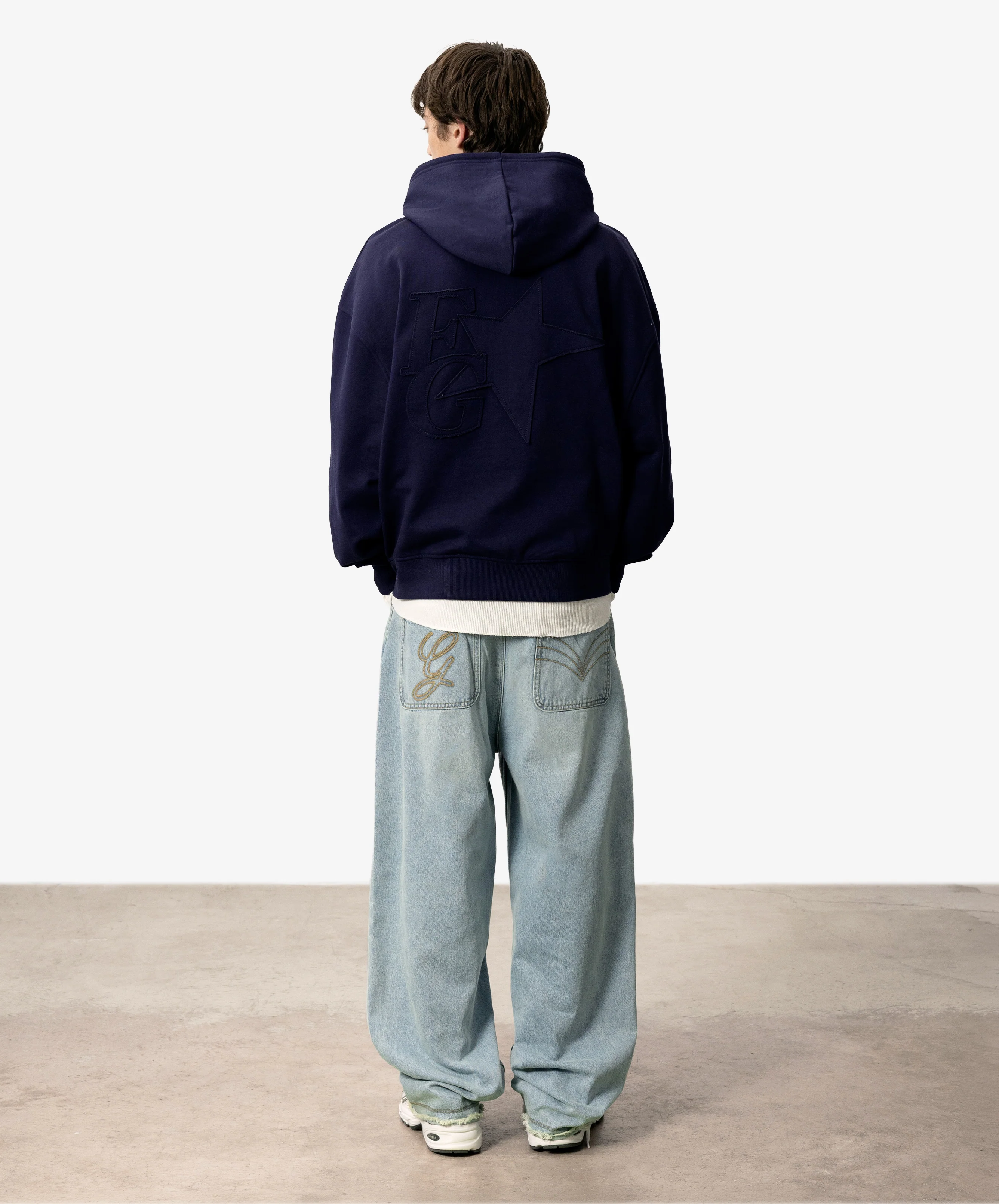 Star Zipper Navy - Image 7