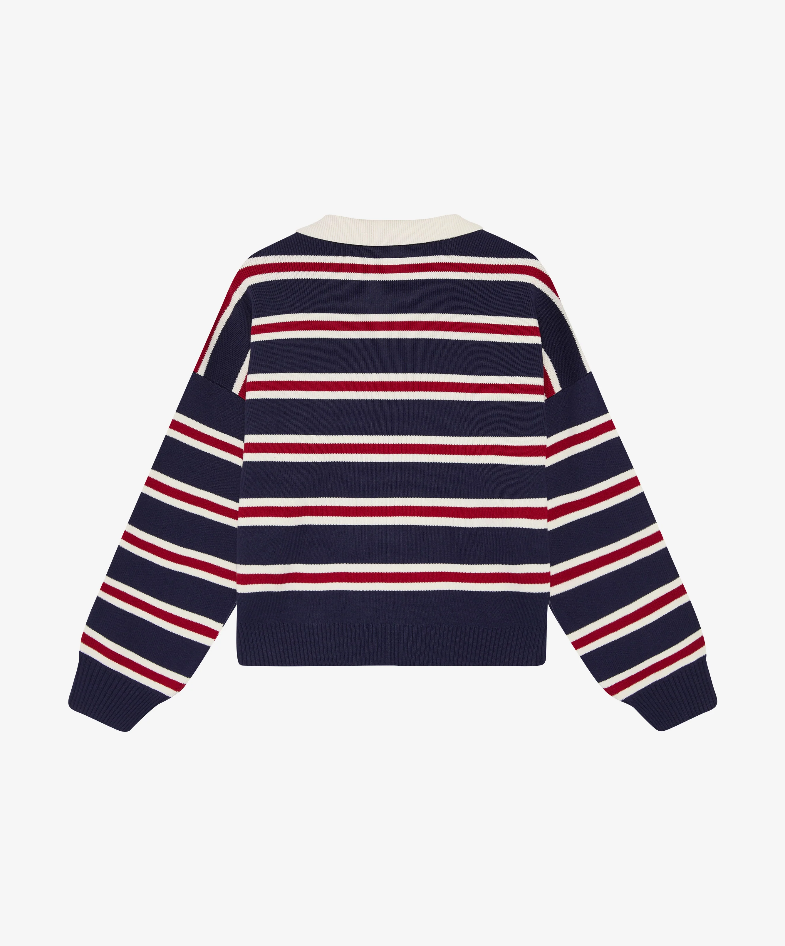 Gods Star Striped Knitted Sweater - Image 3