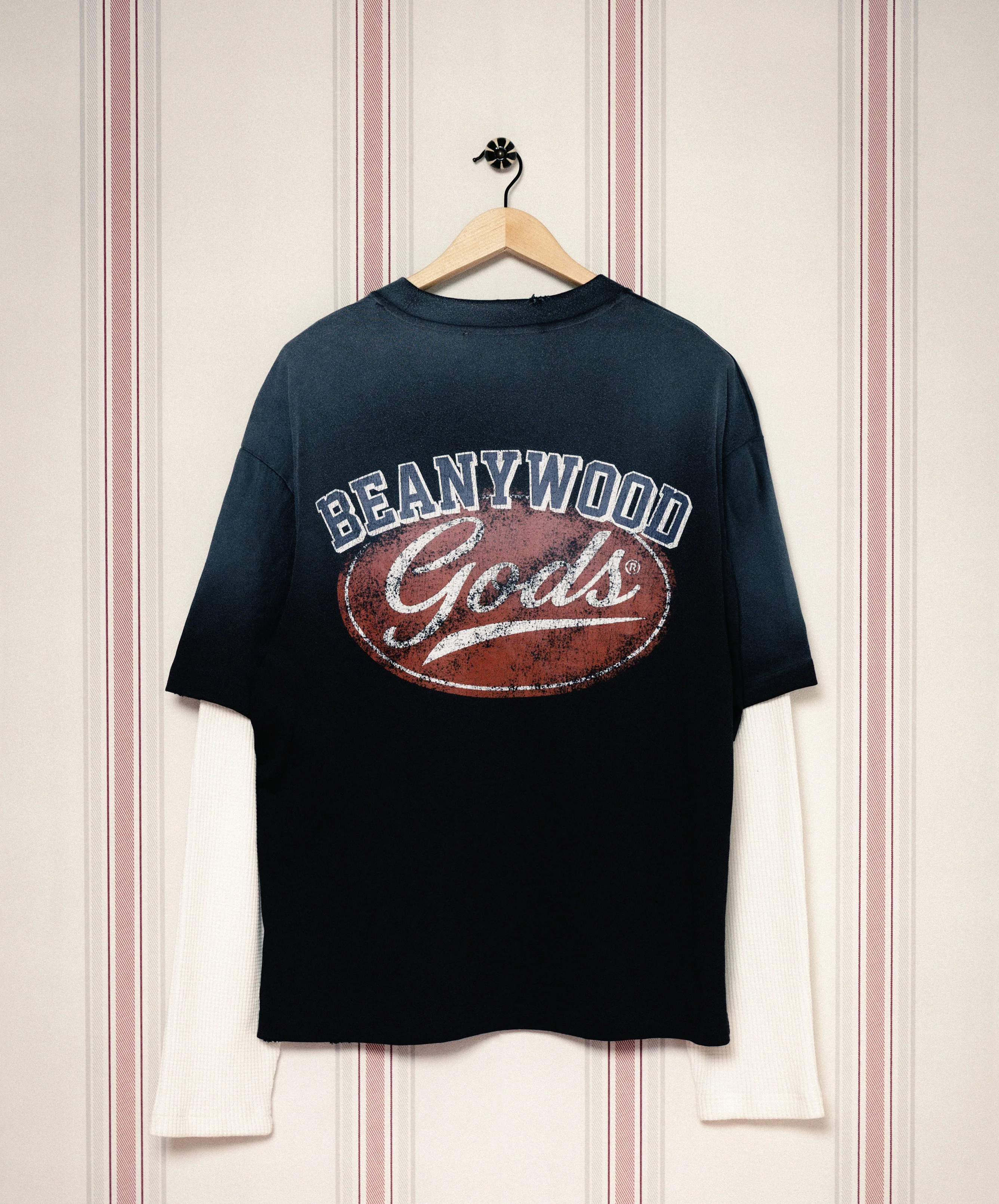 Layered Tee Dark Grey - Image 8