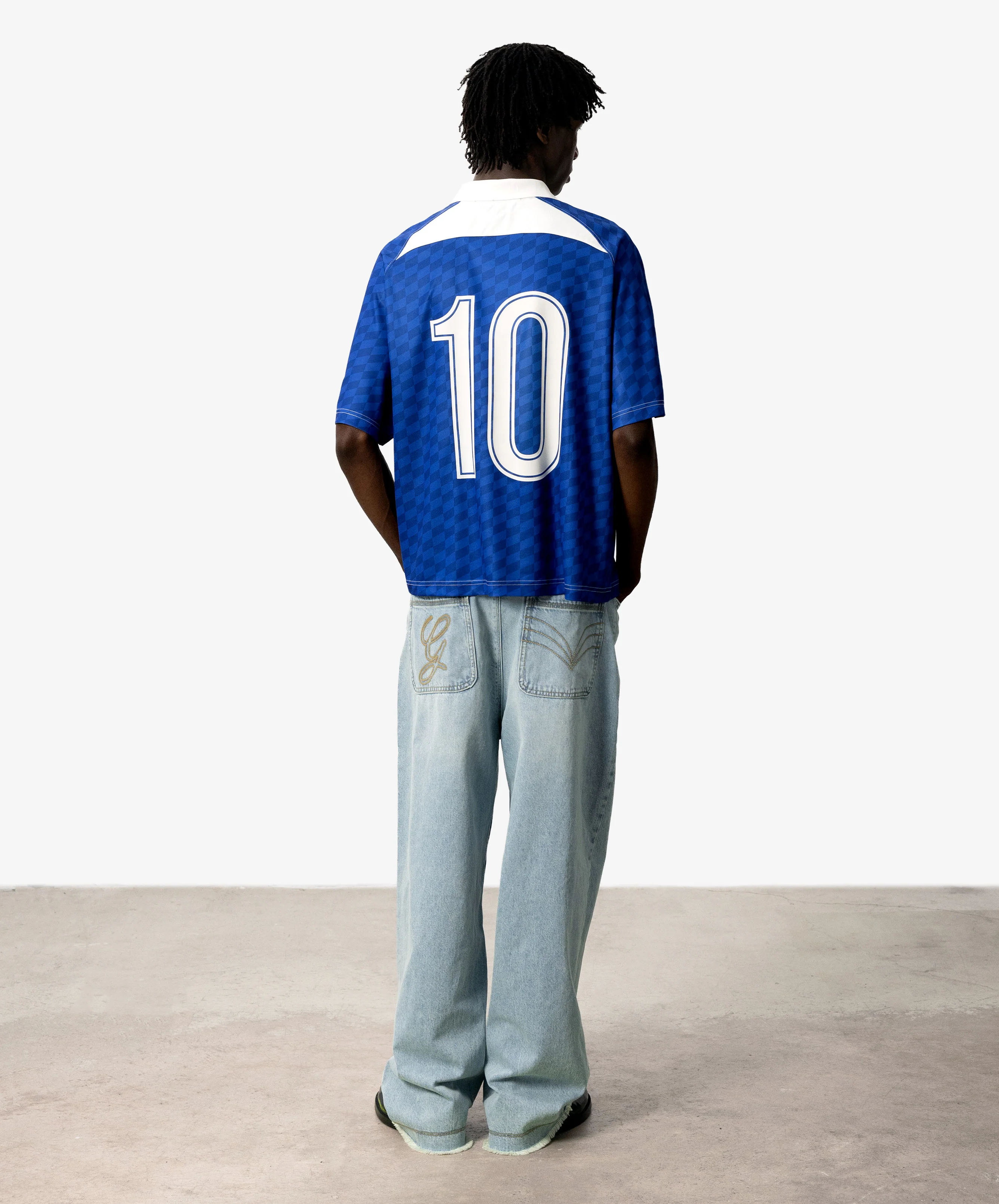 Team Gods 10 Tee Blue - Image 6