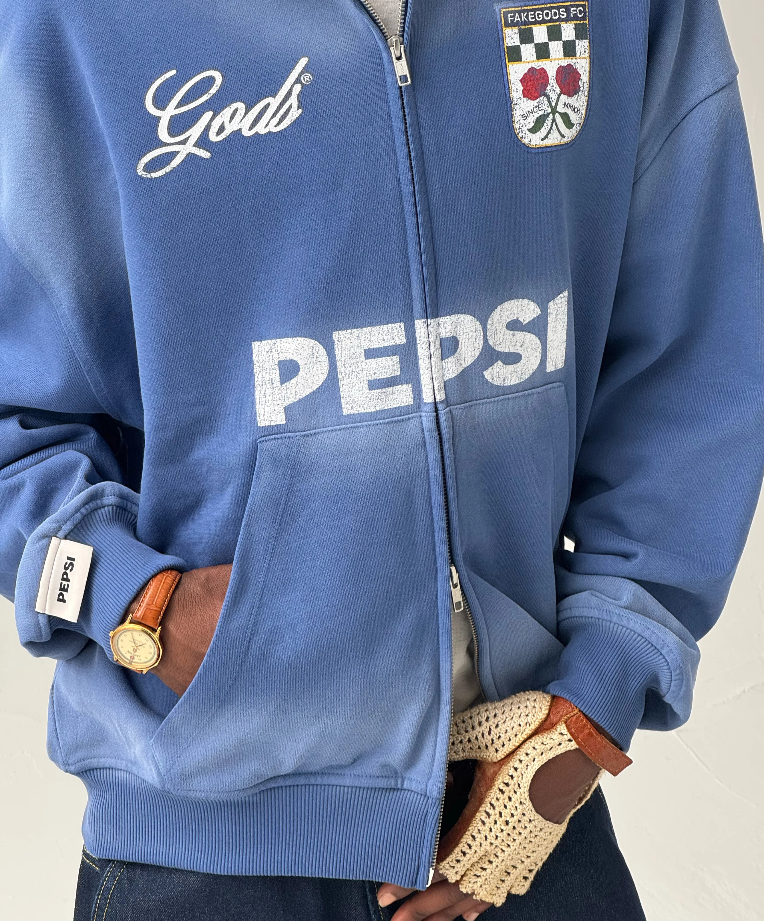 Track Zipper Blue - Image 7
