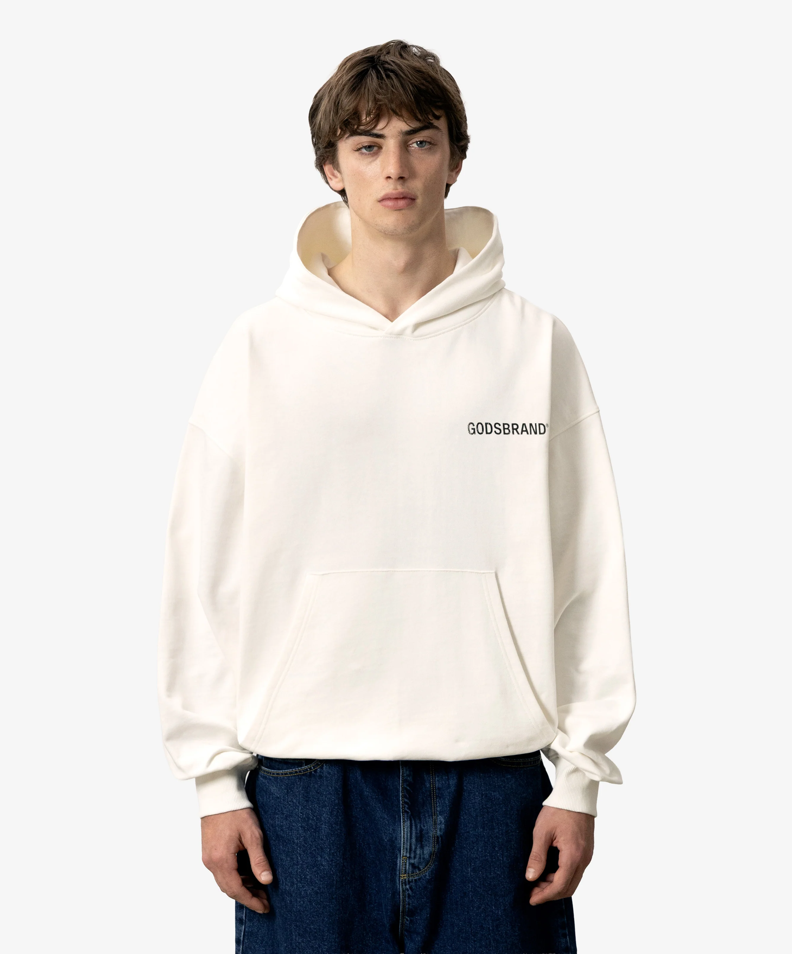 Billiard Hoodie Cream - Image 3