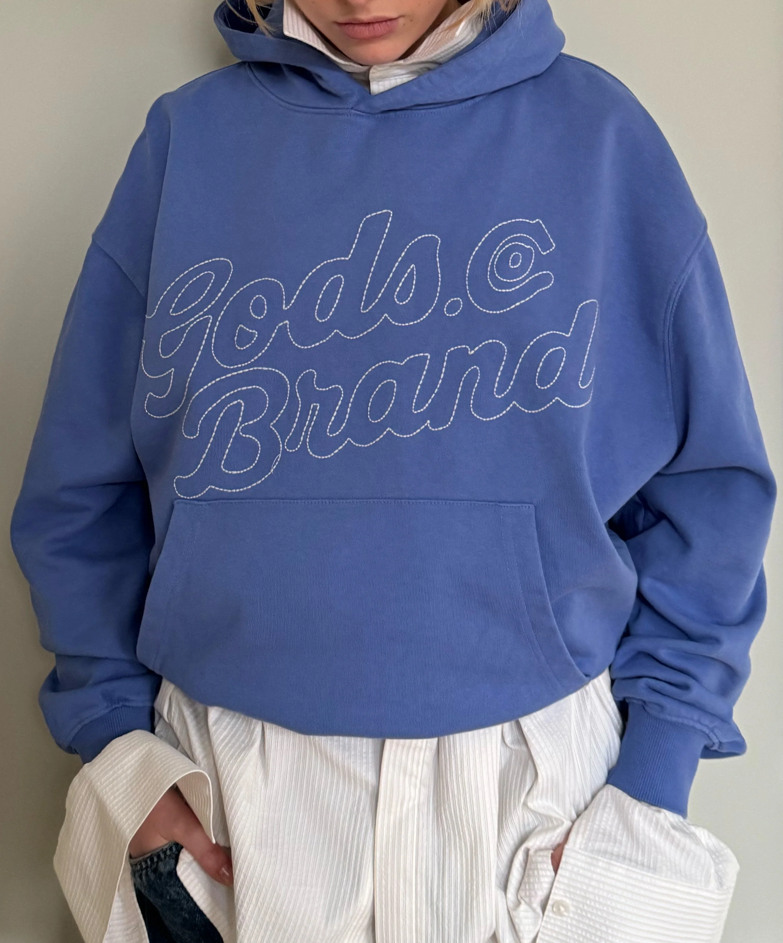True Love Hoodie Blue - Image 2