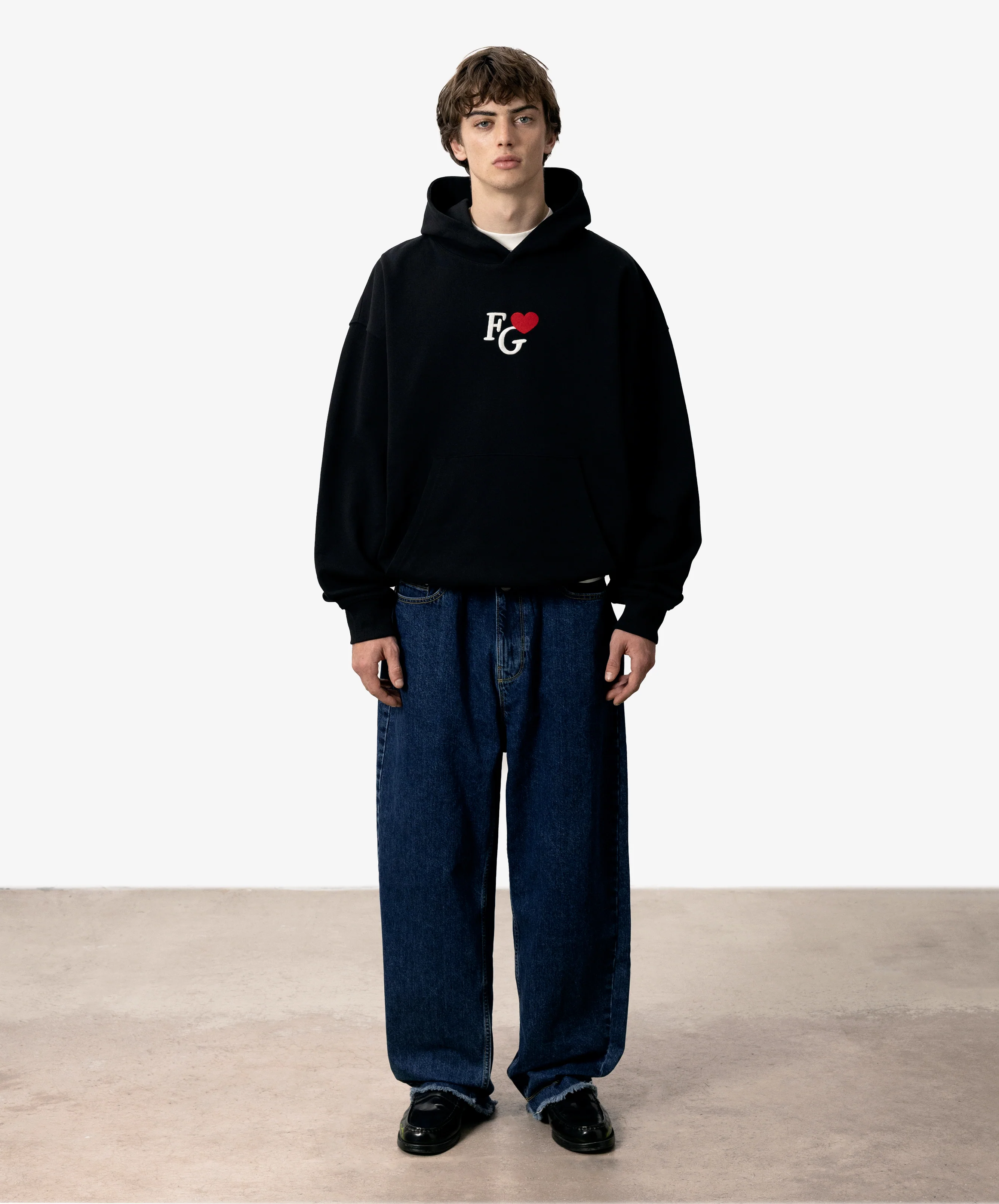 Valentine's Hoodie Black - Image 7