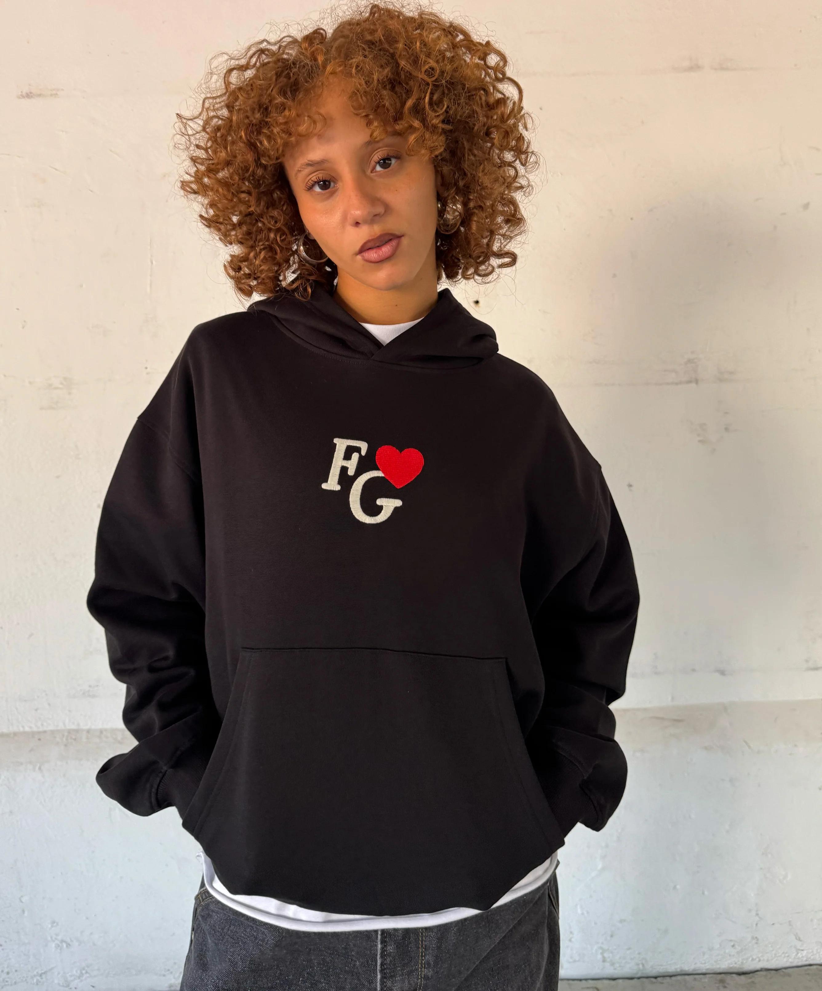 Valentine's Hoodie Black - Image 9