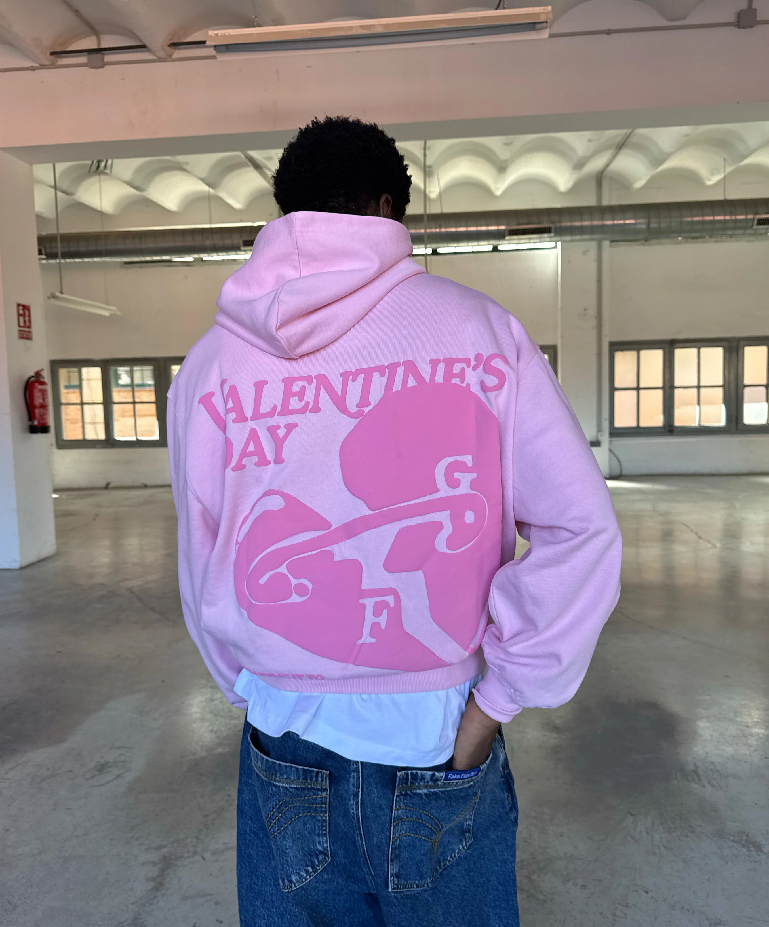 Valentine's Hoodie Rose - Image 4