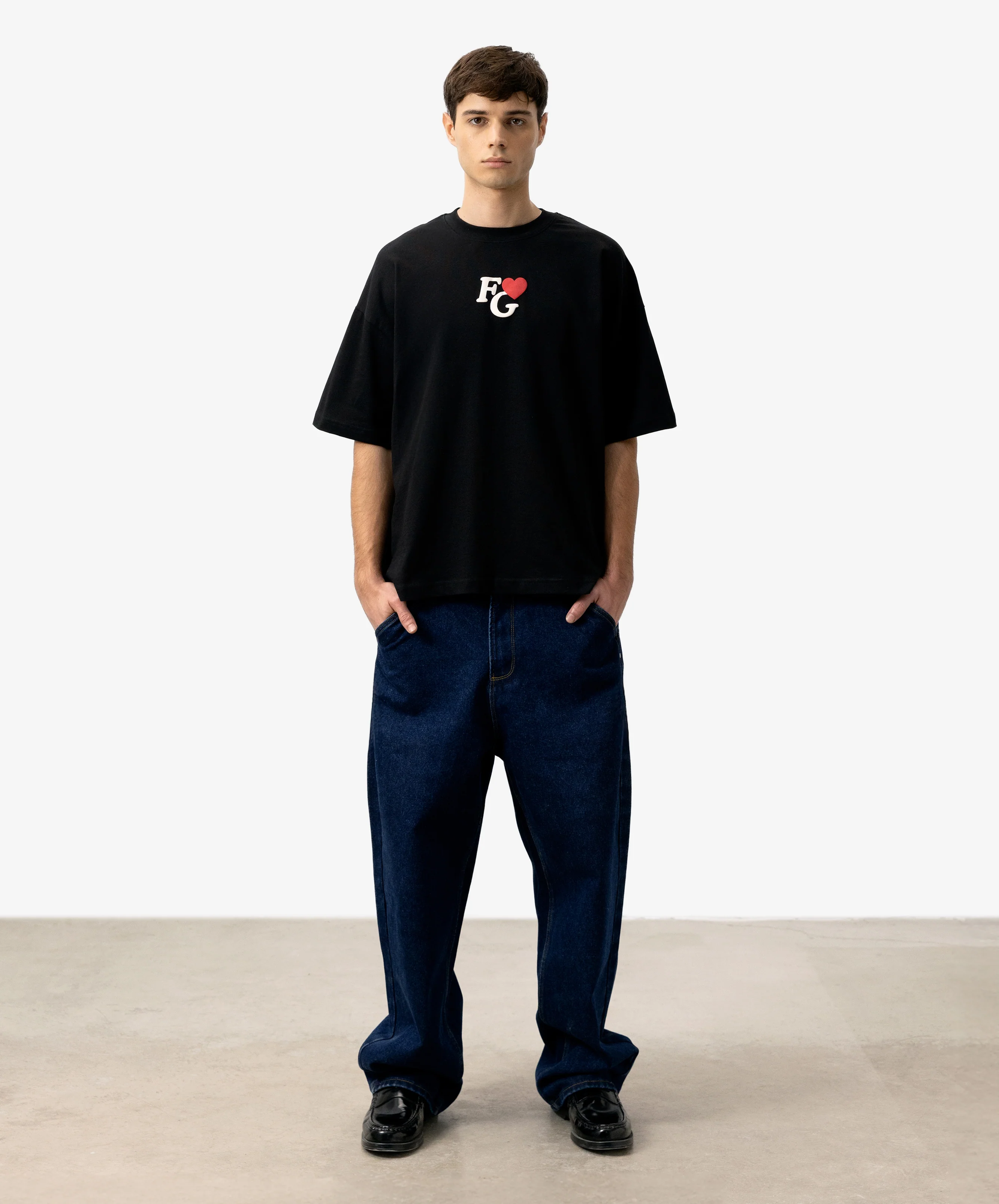 Valentine's Tee Black - Image 3