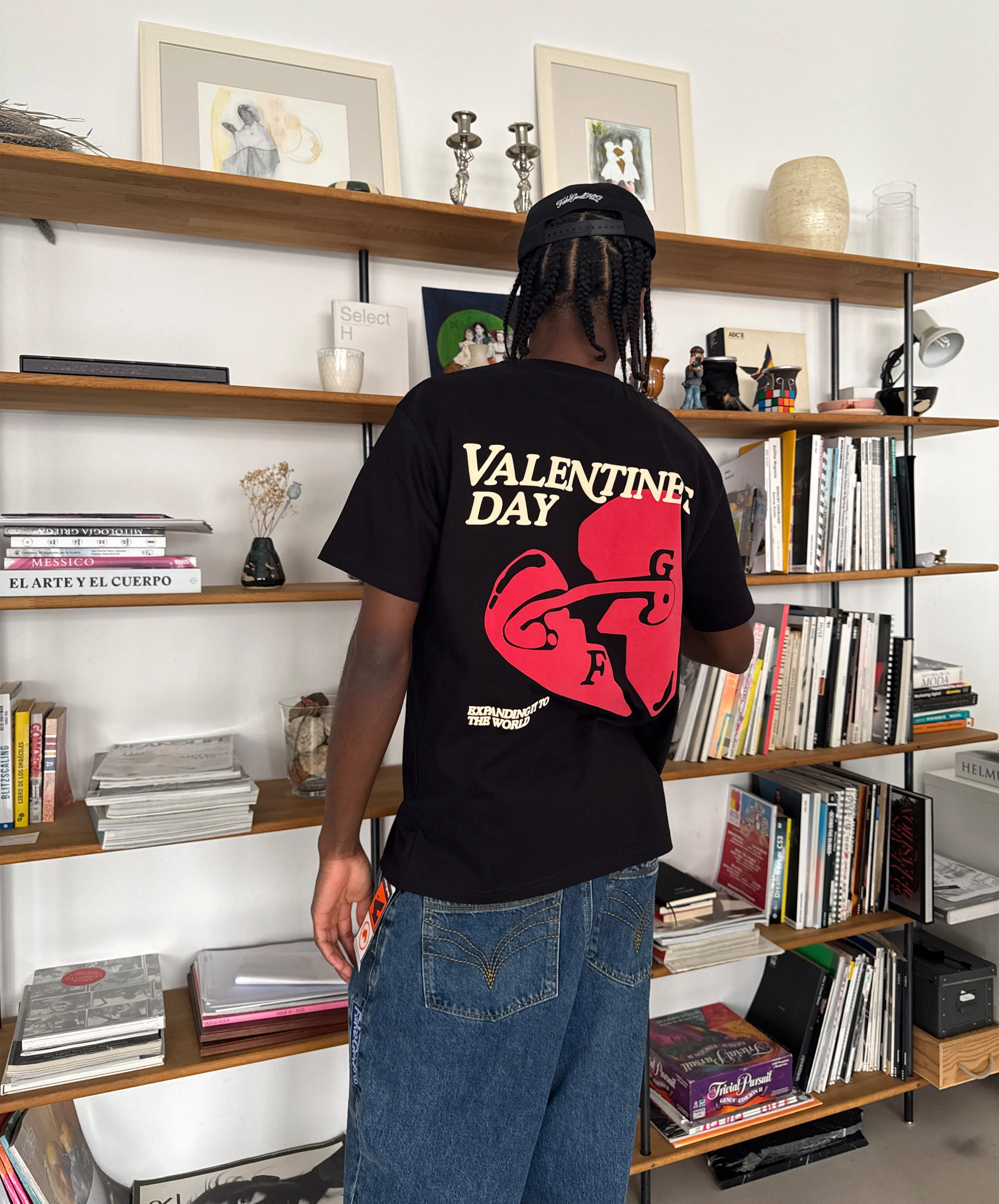 Valentine's Tee Black - Image 6