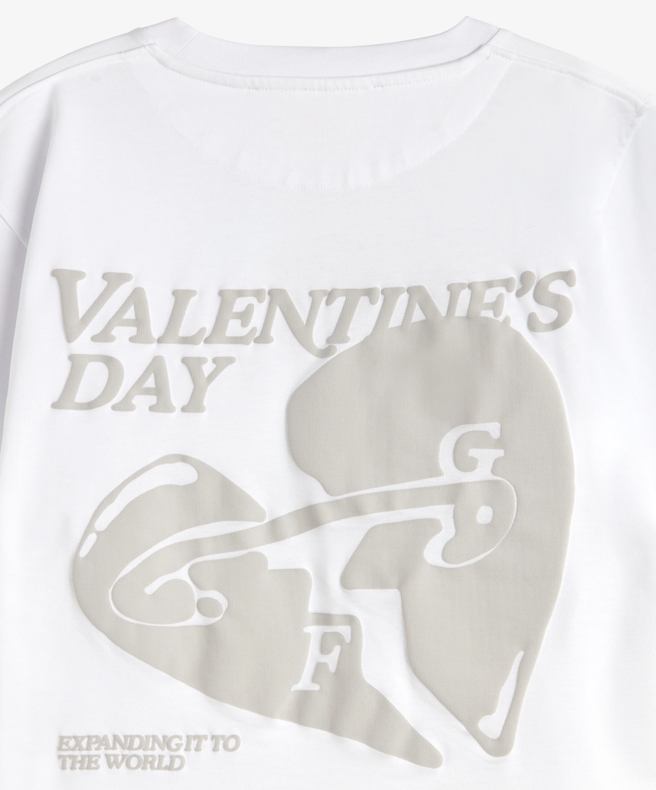 Valentine's Tee Monochrome White - Image 11