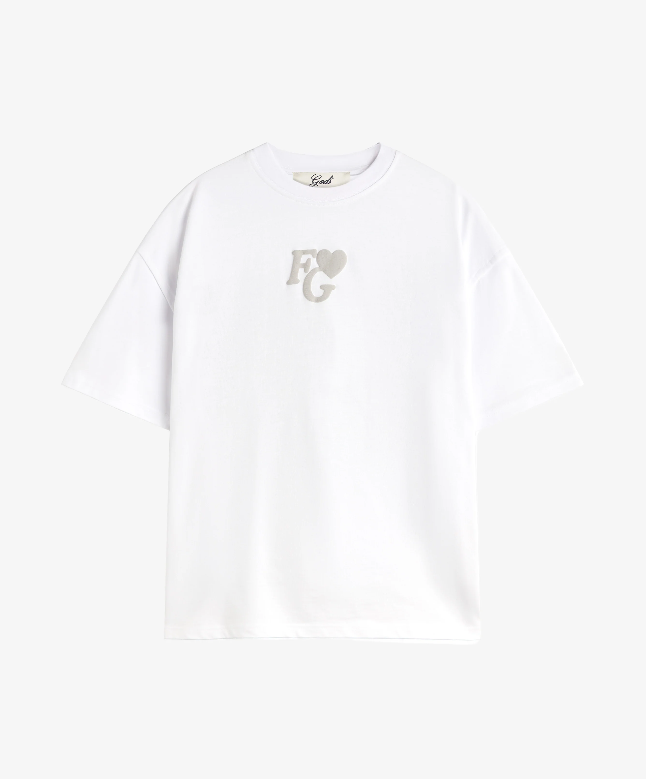 Valentine's Tee Monochrome White - Image 4